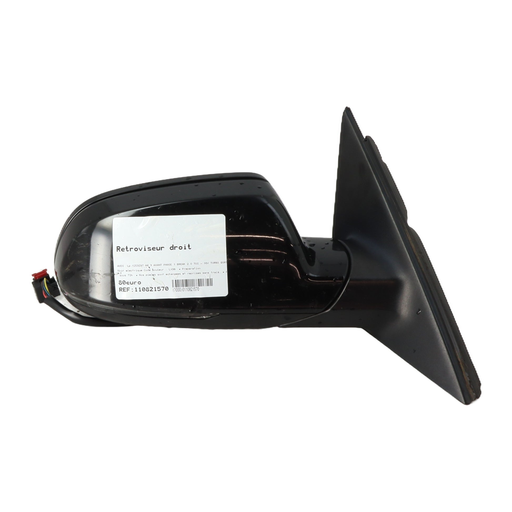 Retroviseur droit - AUDI A4 3 AVANT PHASE 1 BREAK (2010)