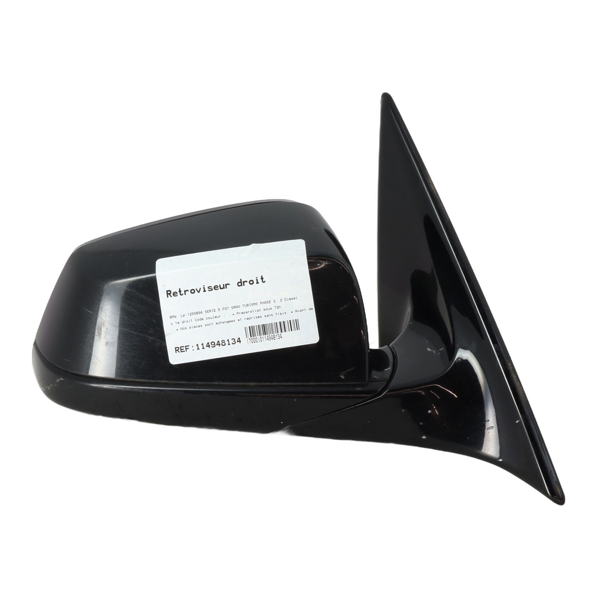 Retroviseur droit - BMW SERIE 5 F07 GRAN TURISMO PHASE 2 (2012)