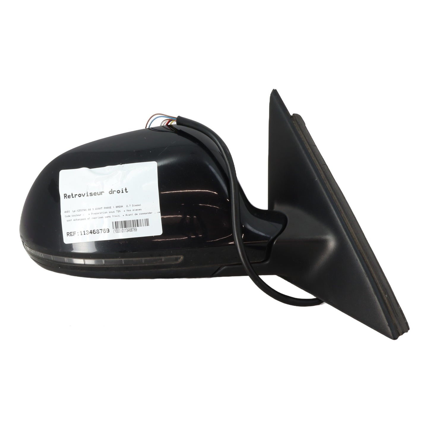 Retroviseur droit - AUDI A4 3 AVANT PHASE 1 BREAK (2008)