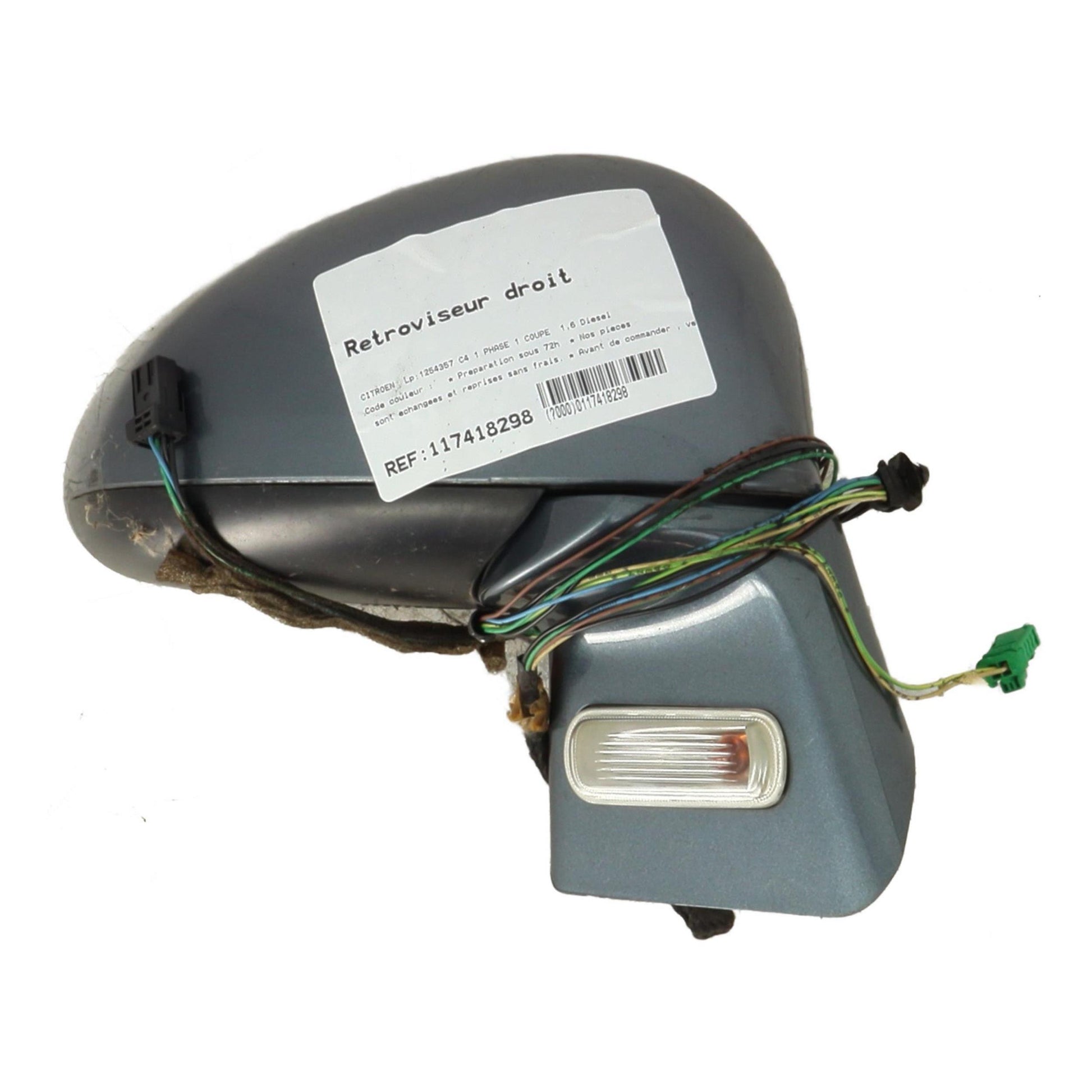 Retroviseur droit - CITROEN C4 1 PHASE 1 COUPE (2006)
