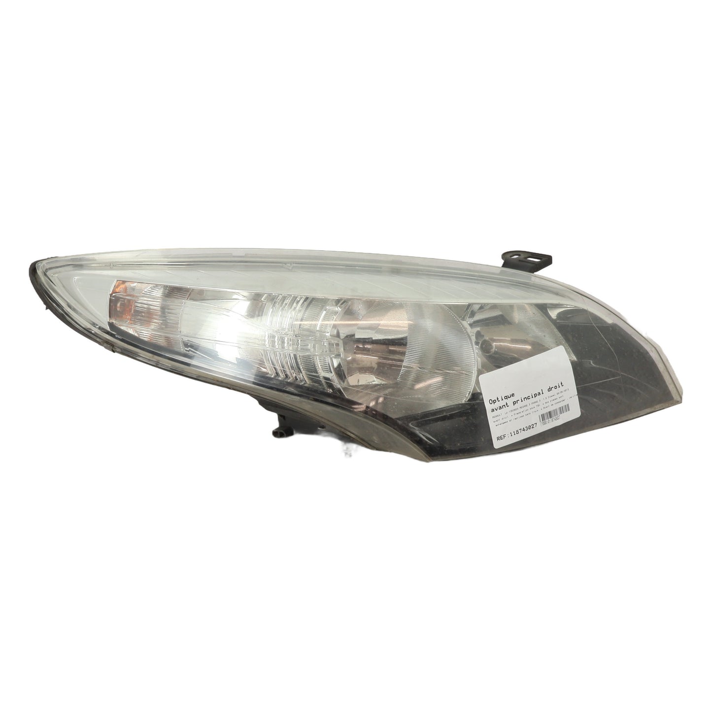Optique avant principal droit (feux)(phare) - RENAULT MEGANE 3 PHASE 3