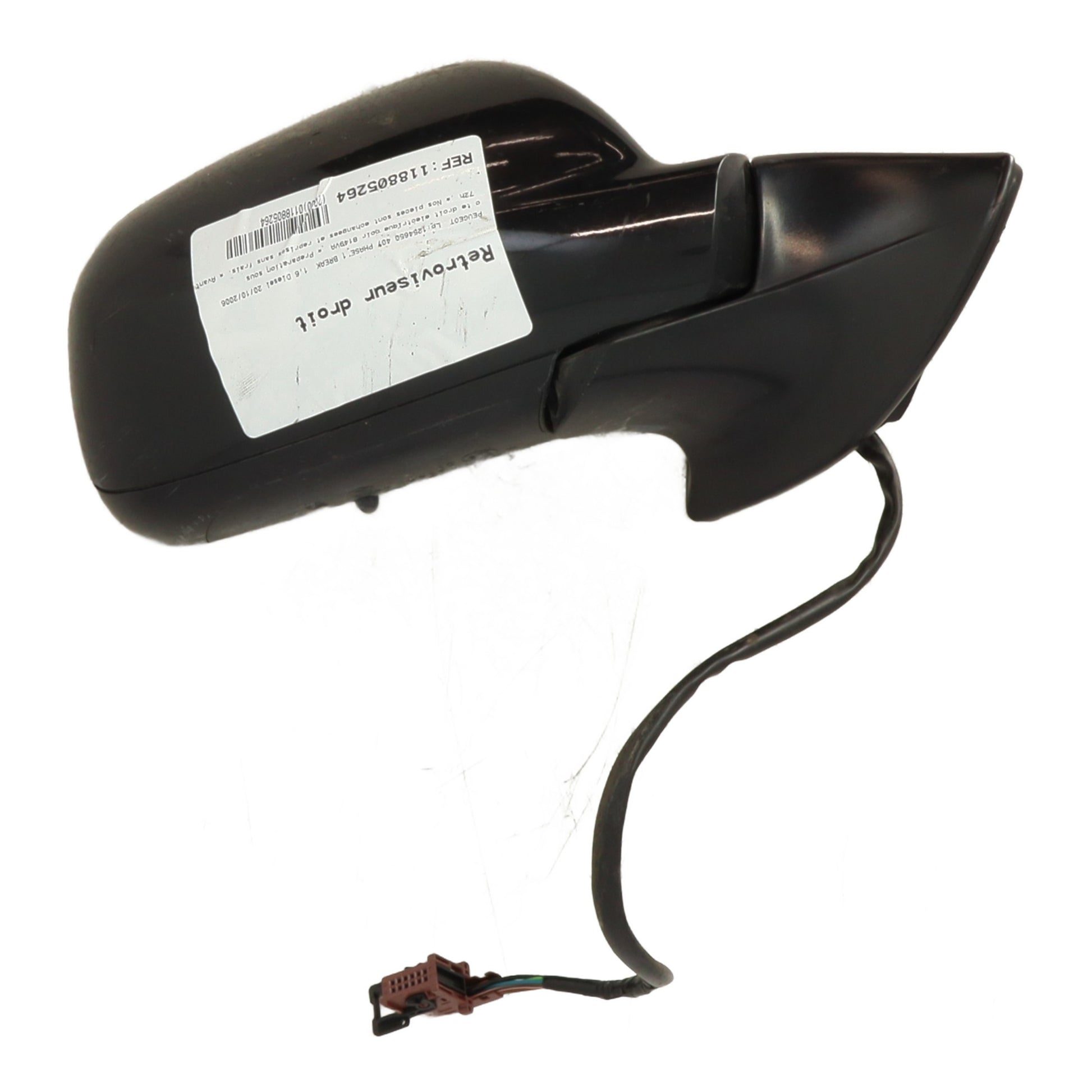 Retroviseur droit - PEUGEOT 407 PHASE 1 BREAK (2006)