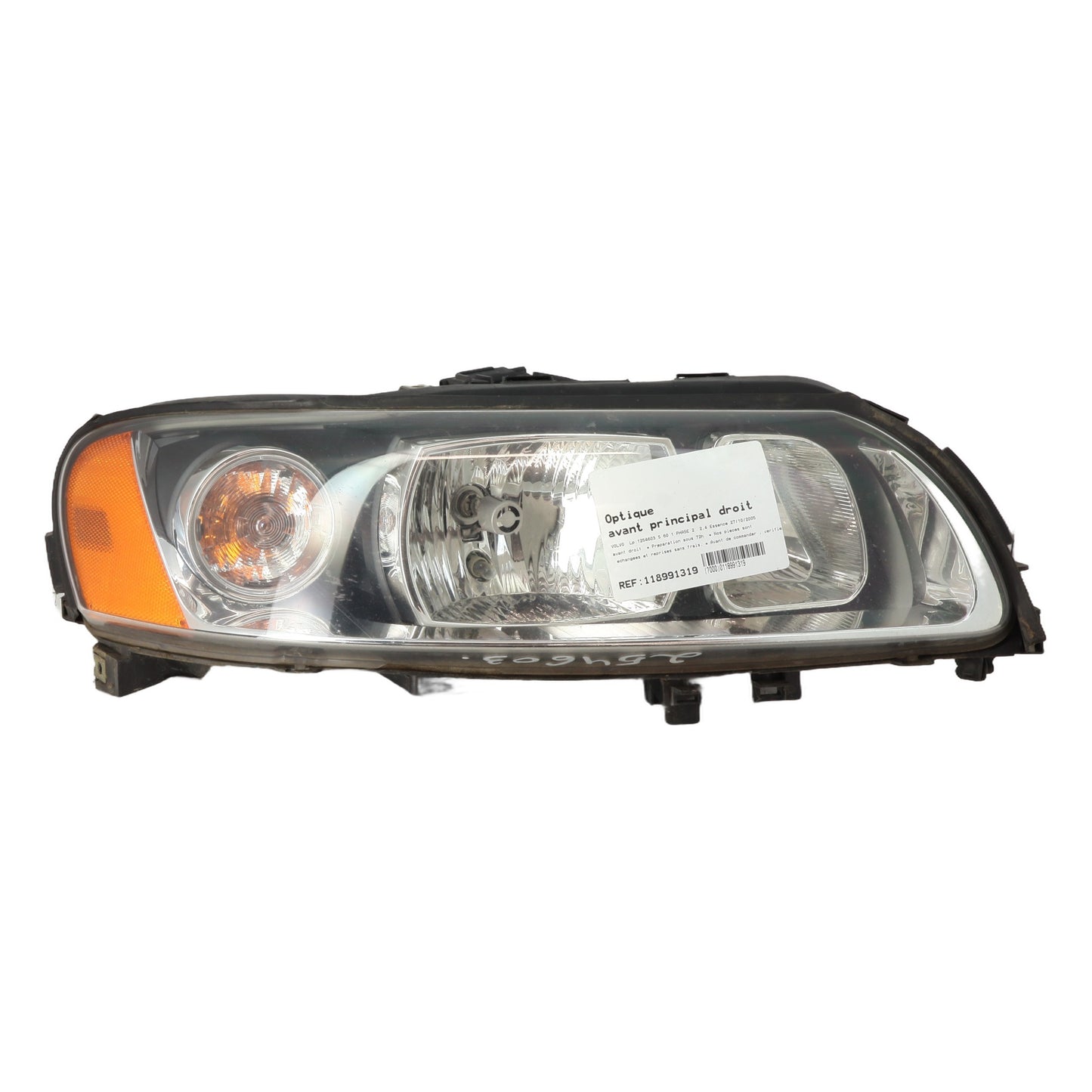 Optique avant principal droit (feux)(phare) - VOLVO S 60 1 PHASE 2