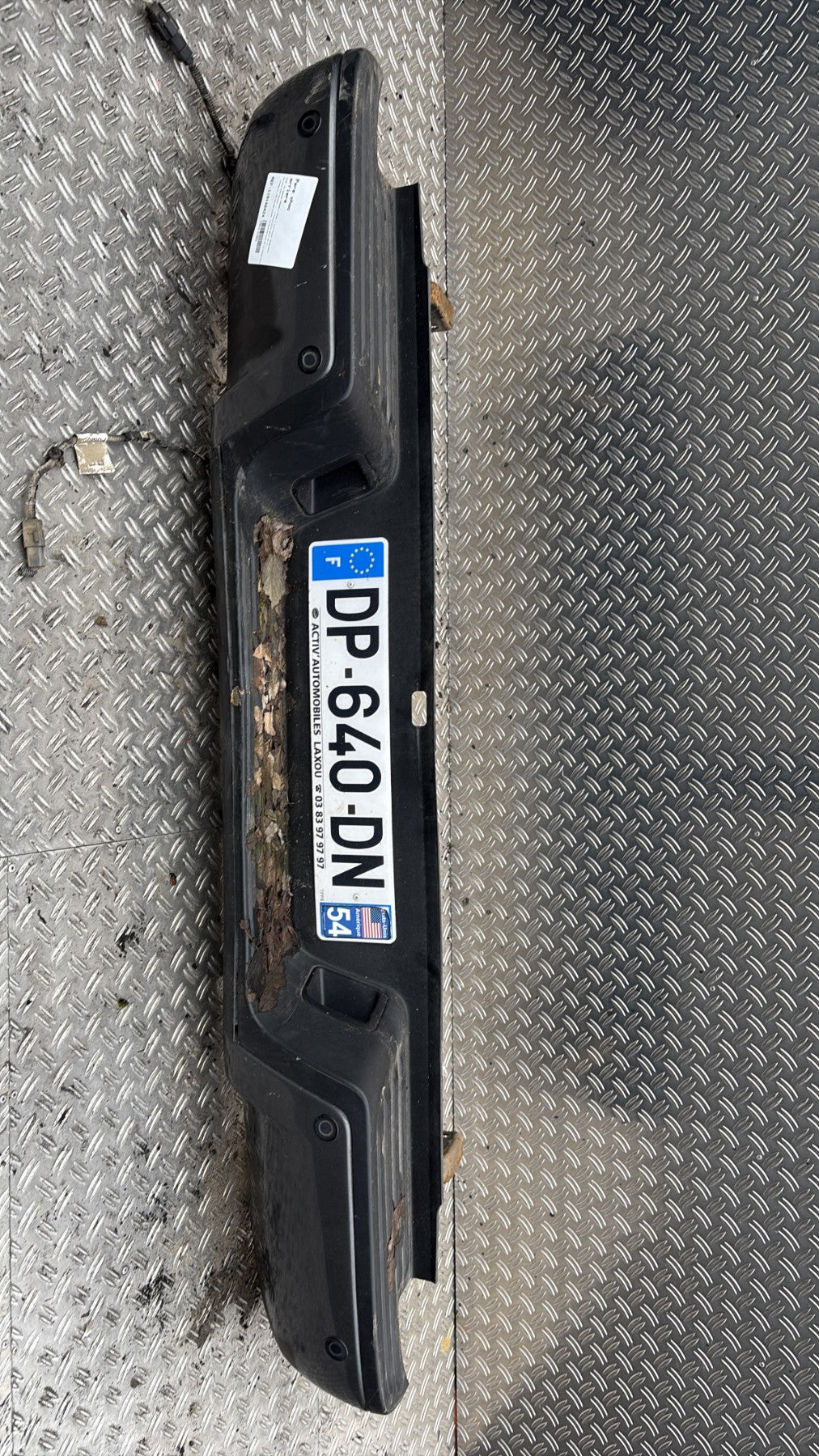Pare choc arriere - FORD RANGER 4 PHASE 1 2015.0
