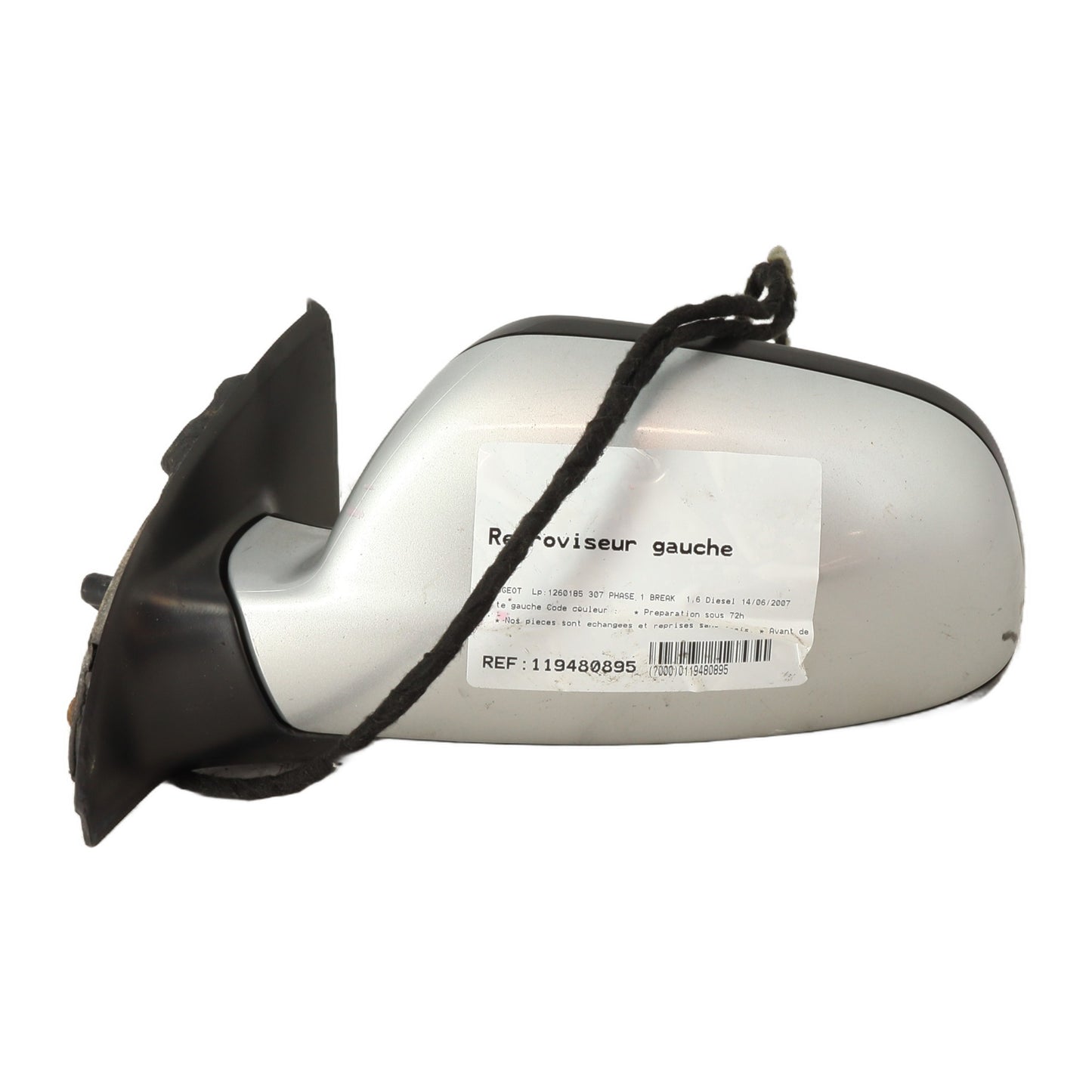 Retroviseur gauche - PEUGEOT 307 PHASE 1 BREAK (2007)