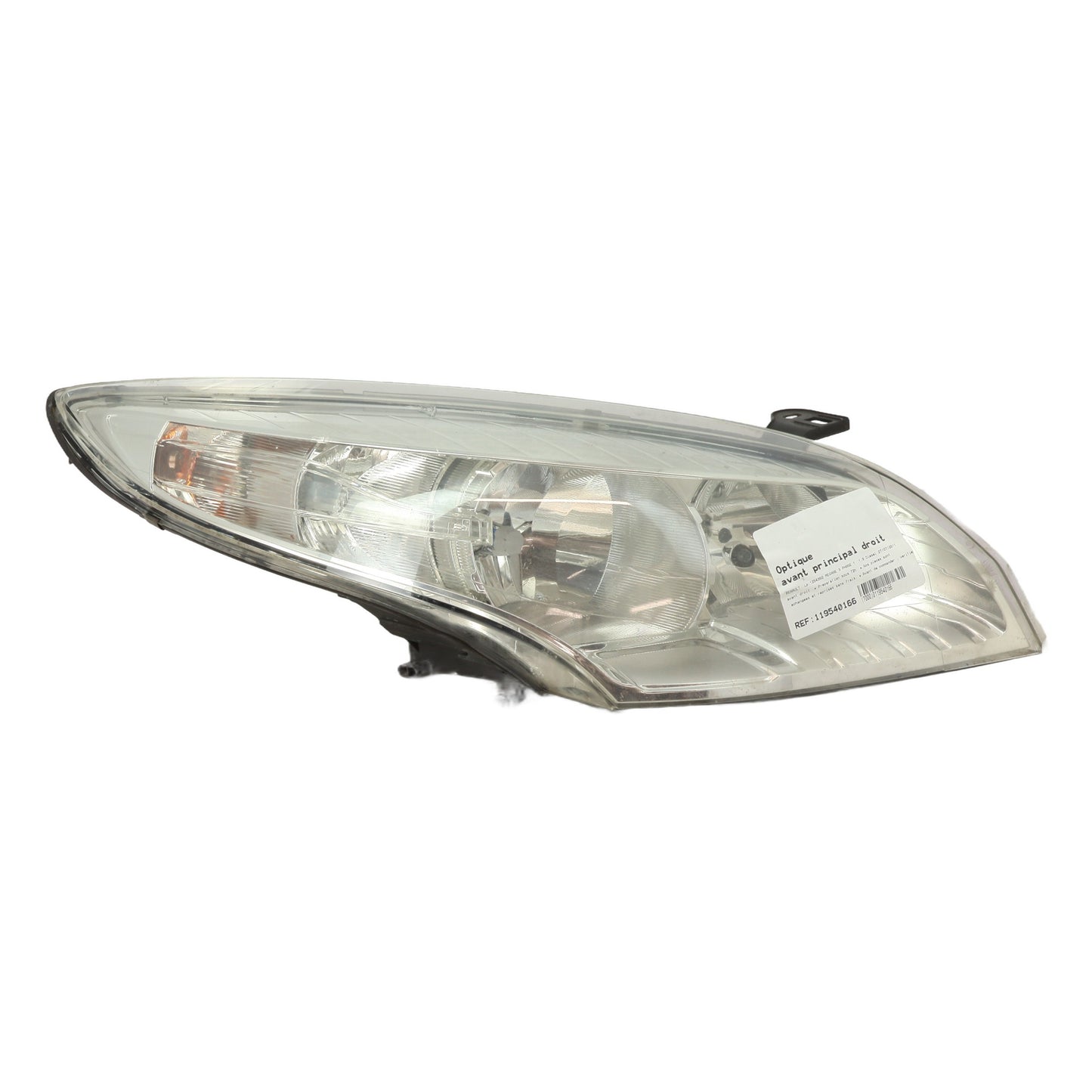 Optique avant principal droit (feux)(phare) - RENAULT MEGANE 3 PHASE 1