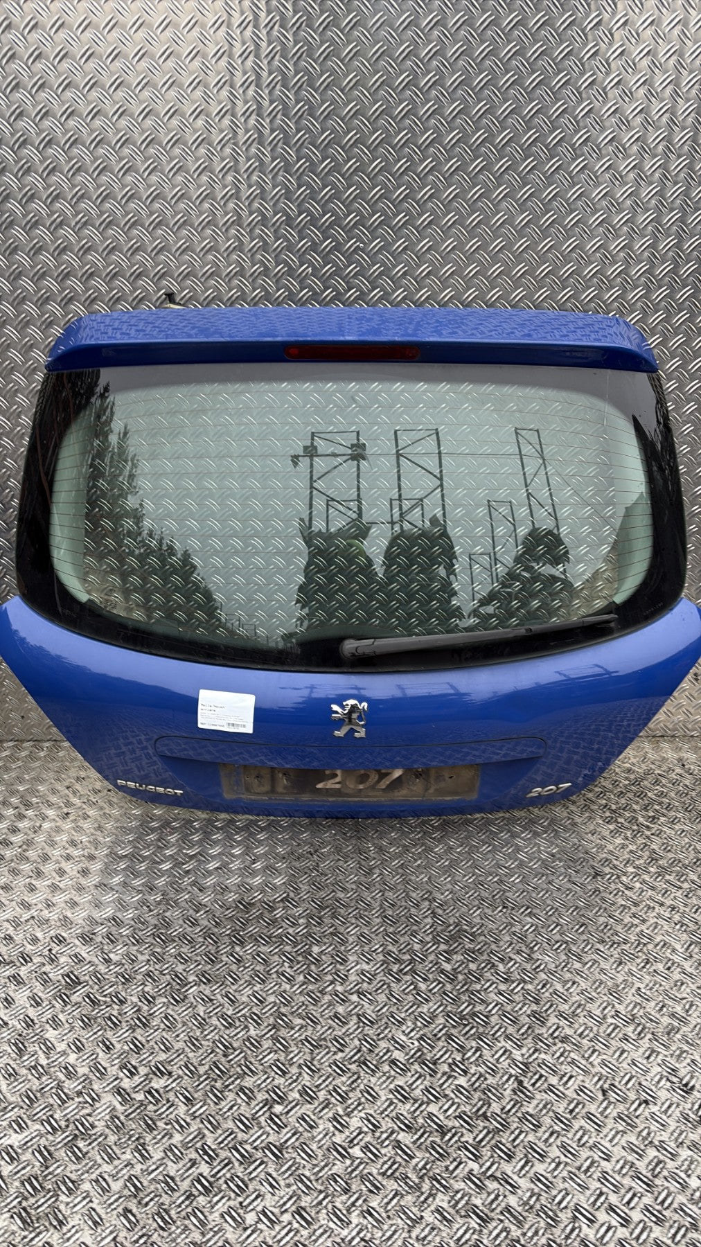 Malle/Hayon arriere - PEUGEOT 207 PHASE 1 (2007)
