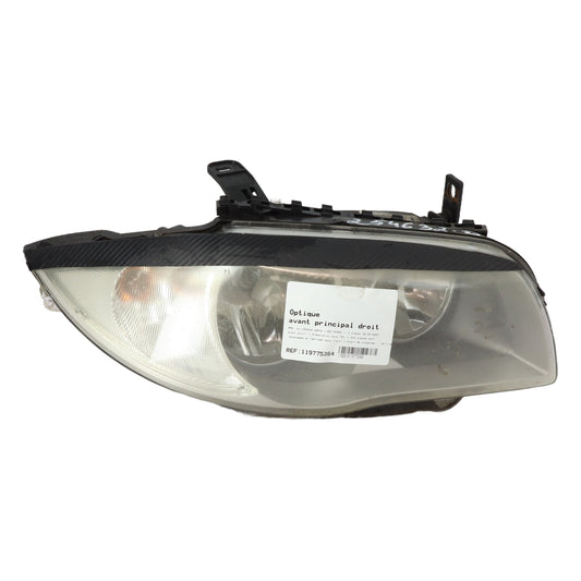 Optique avant principal droit (feux)(phare) - BMW SERIE 1 E87 PHASE 1