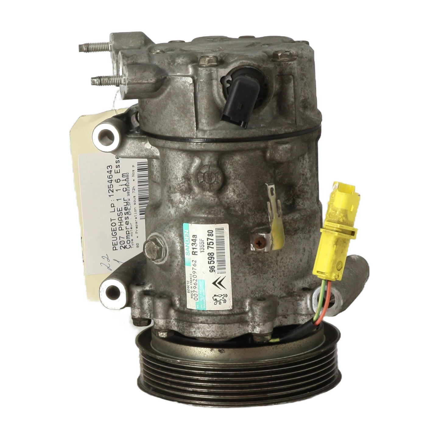 Compresseur clim - PEUGEOT 207 PHASE 1 (2007)
