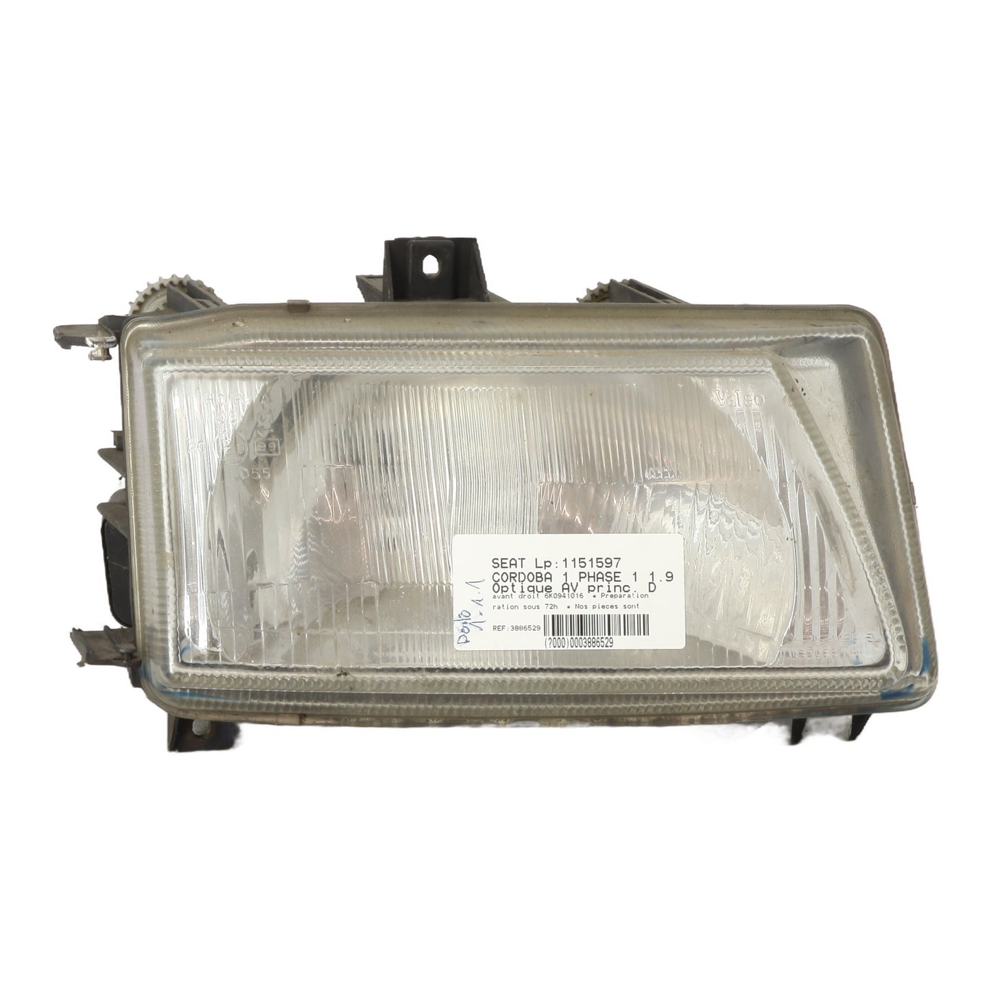 Optique avant principal droit (feux)(phare) - SEAT CORDOBA 1 PHASE 1