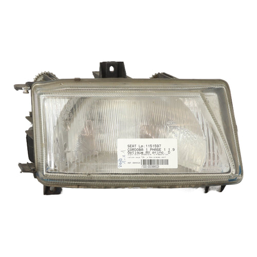 Optique avant principal droit (feux)(phare) - SEAT CORDOBA 1 PHASE 1