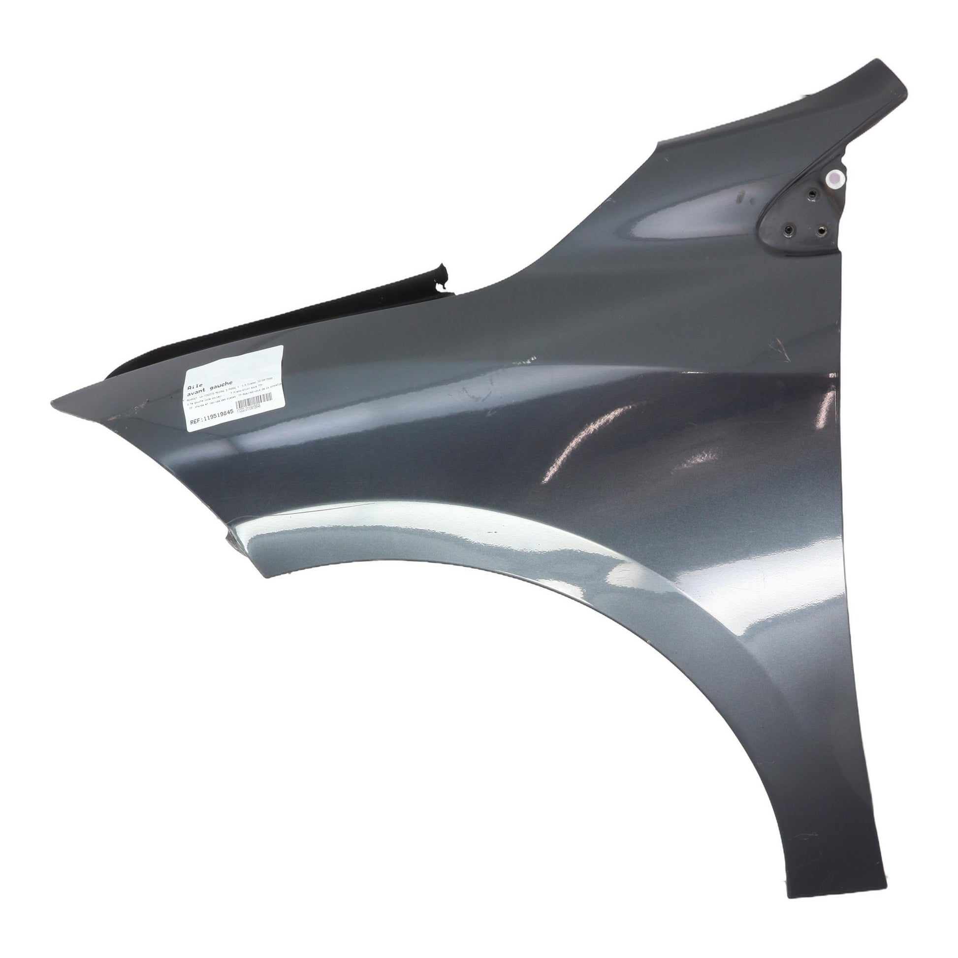 Aile avant gauche - RENAULT MEGANE 3 PHASE 1 (2009)