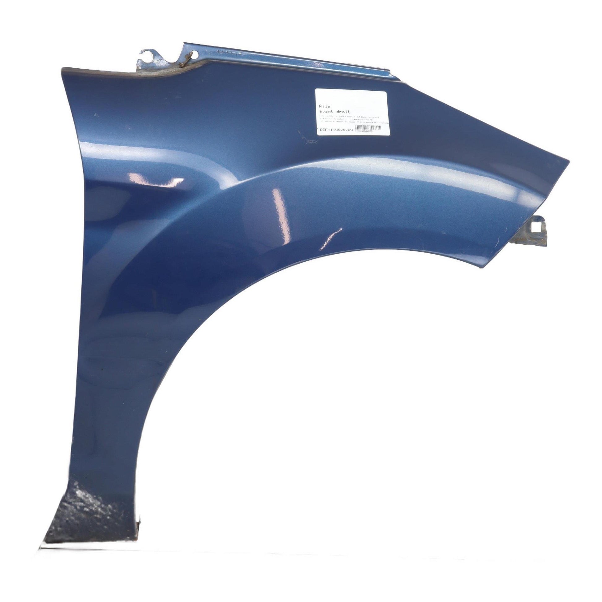 Aile avant droit - FORD FIESTA 6 PHASE 1 (2009)