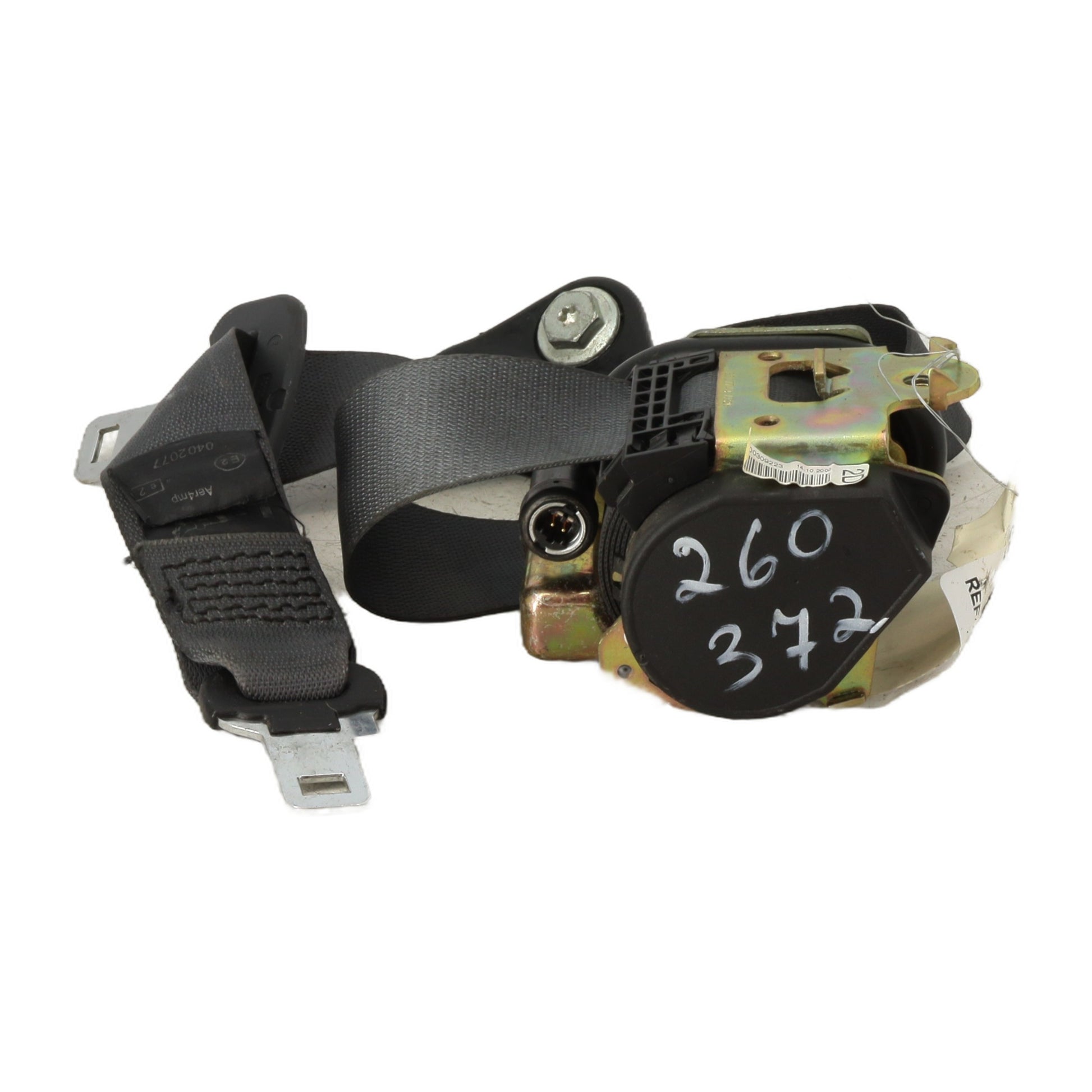 Ceinture arriere droit