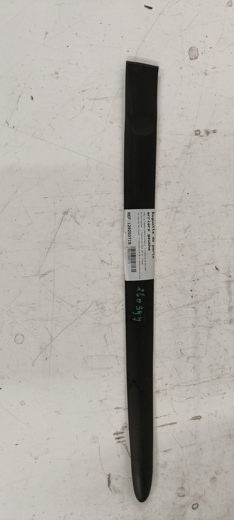 Baguette de porte arriere gauche