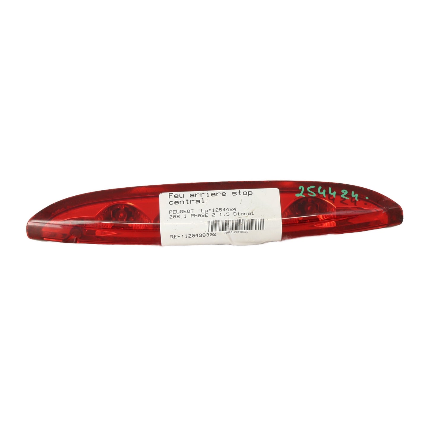 Feu arriere stop central - PEUGEOT 208 1 PHASE 2