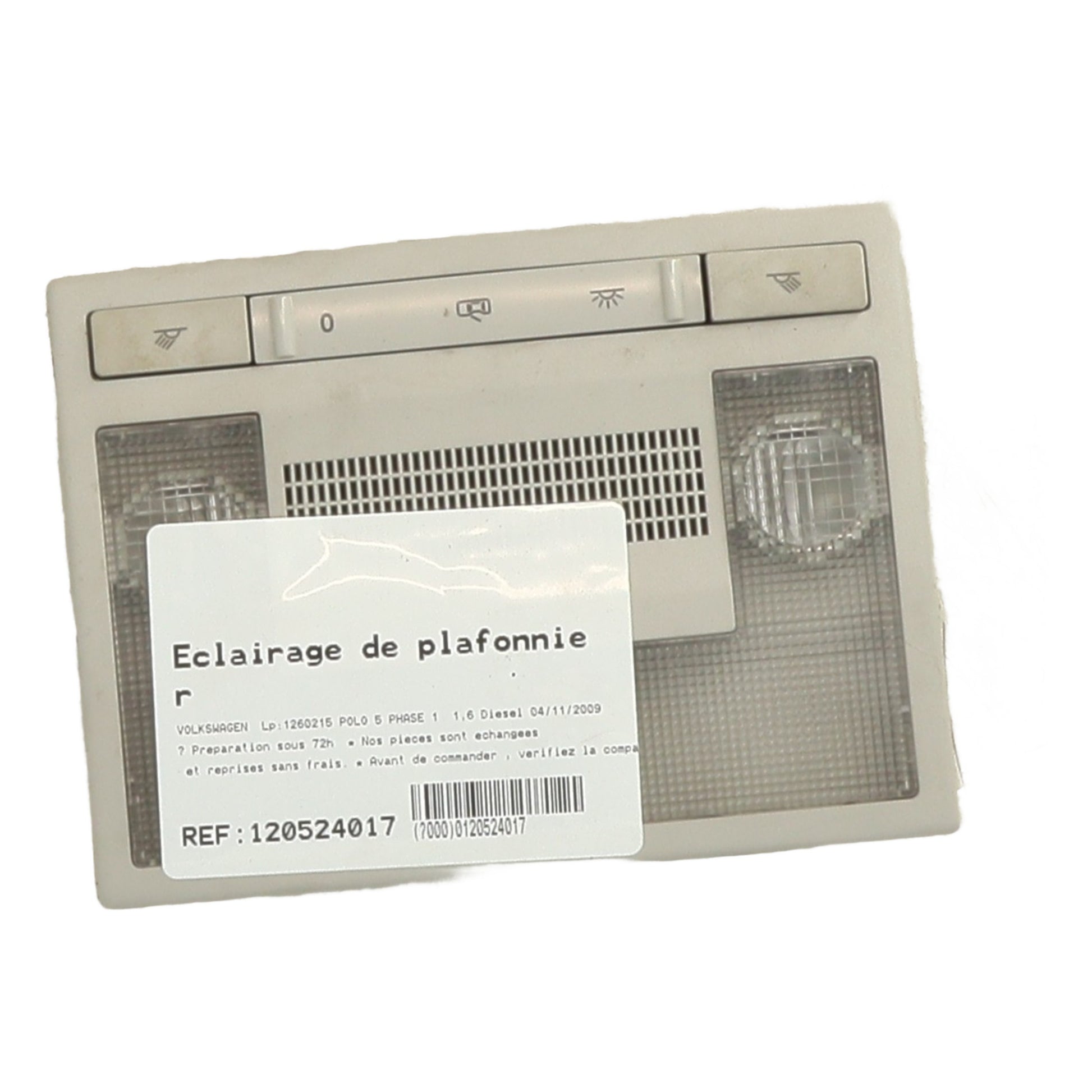Eclairage de plafonnier