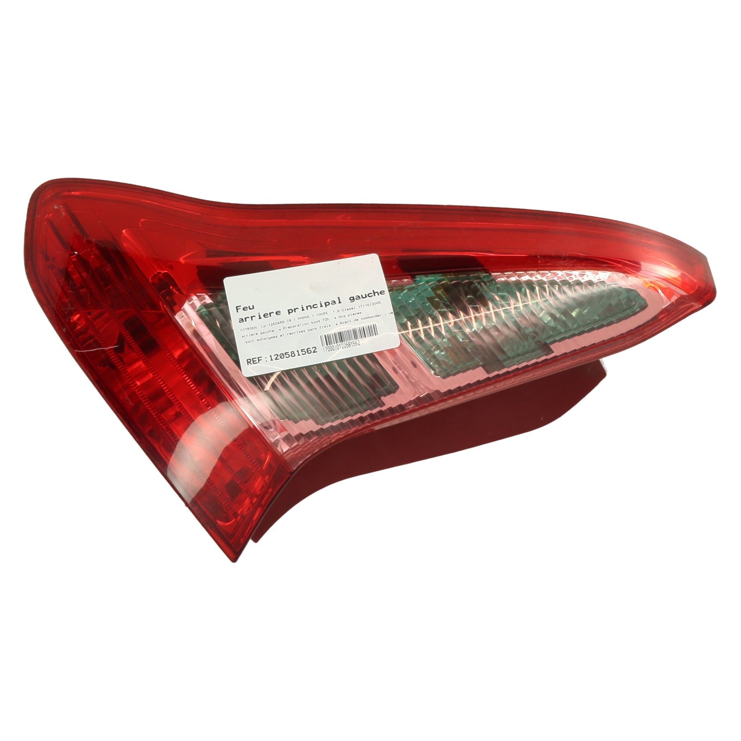 Feu arriere principal gauche (feux) - CITROEN C4 1 PHASE 1 COUPE