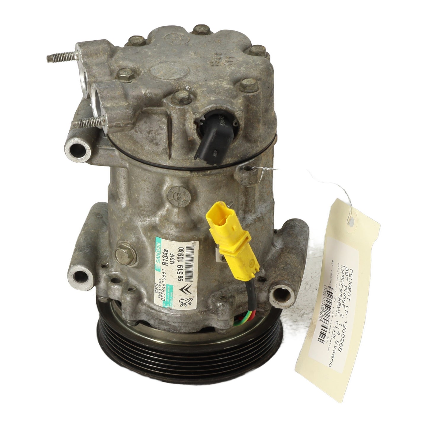 Compresseur clim - PEUGEOT 307 PHASE 2 (2007)