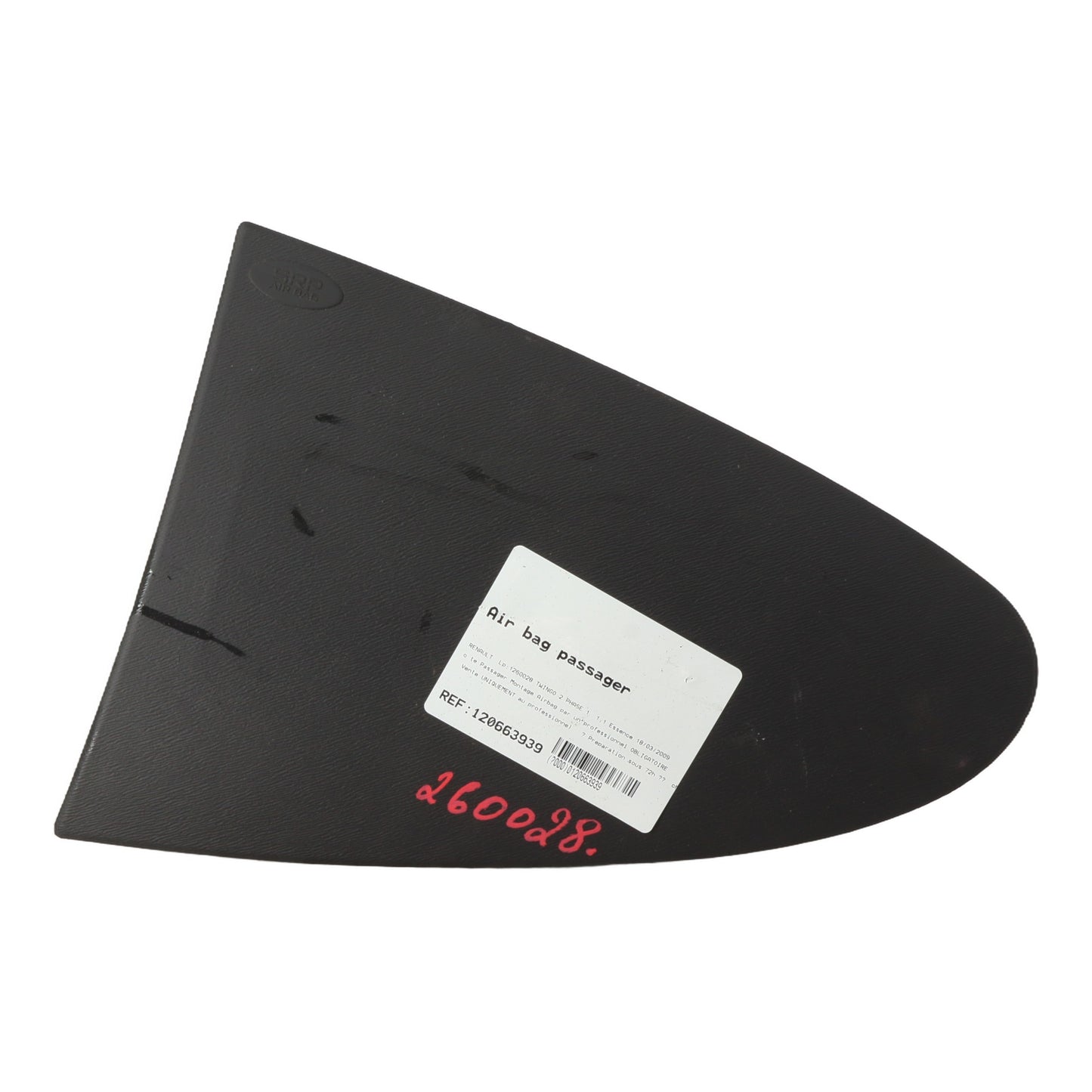 Air bag passager