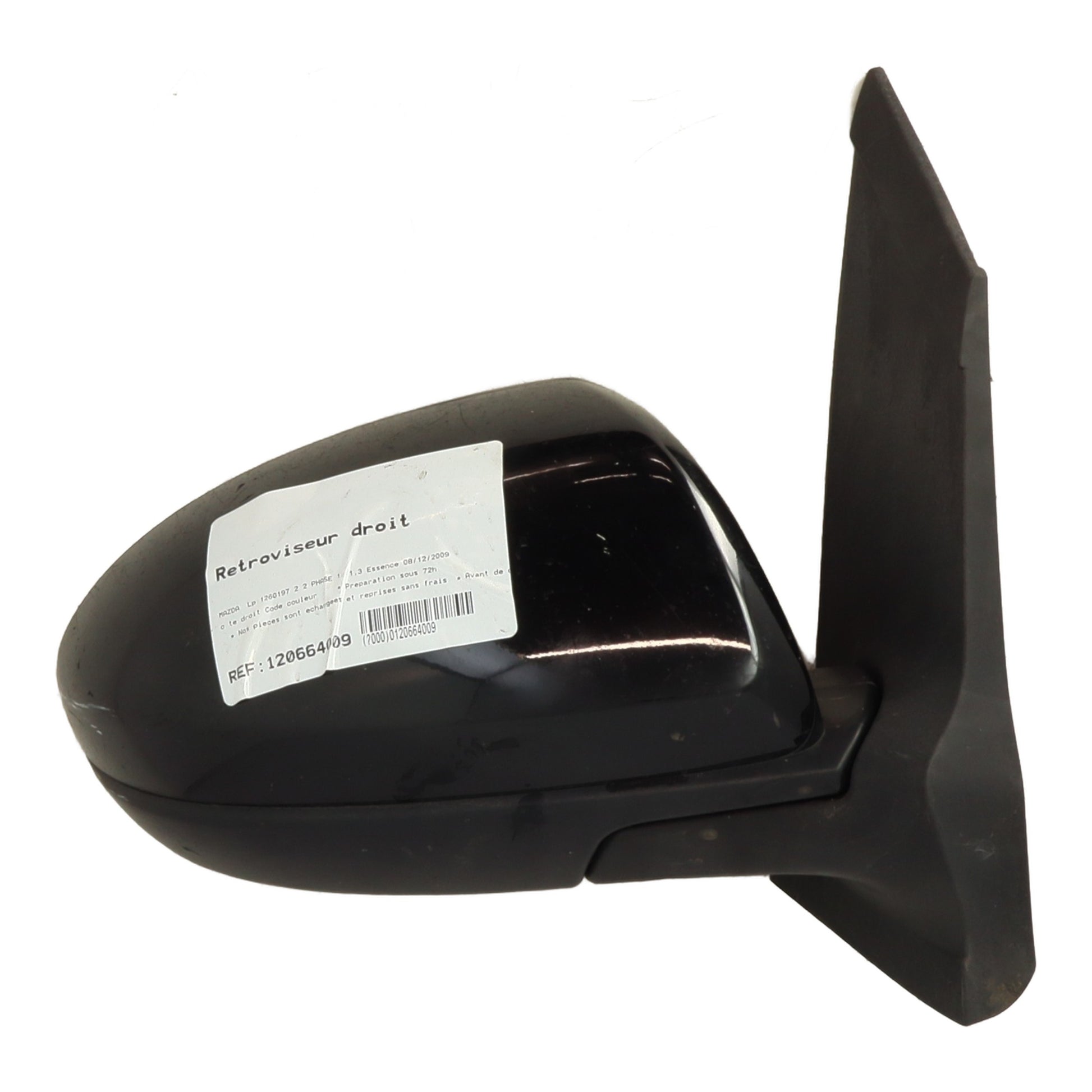 Retroviseur droit - MAZDA 2 2 PHASE 1 (2009)