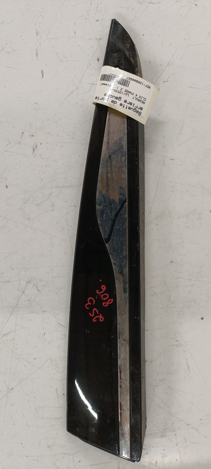 Baguette de porte arriere gauche