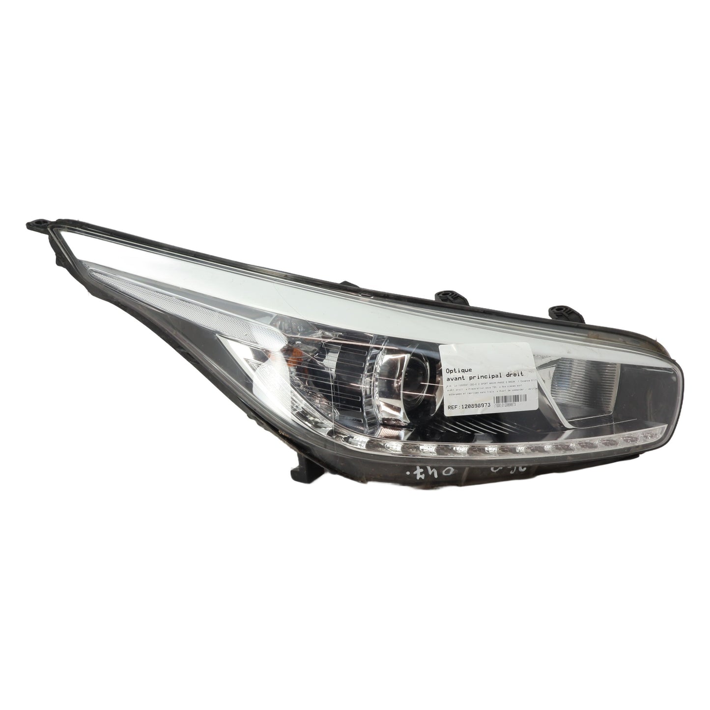 Optique avant principal droit (feux)(phare) - KIA CEE-D 2 SPORT WAGON PHASE 2 BREAK