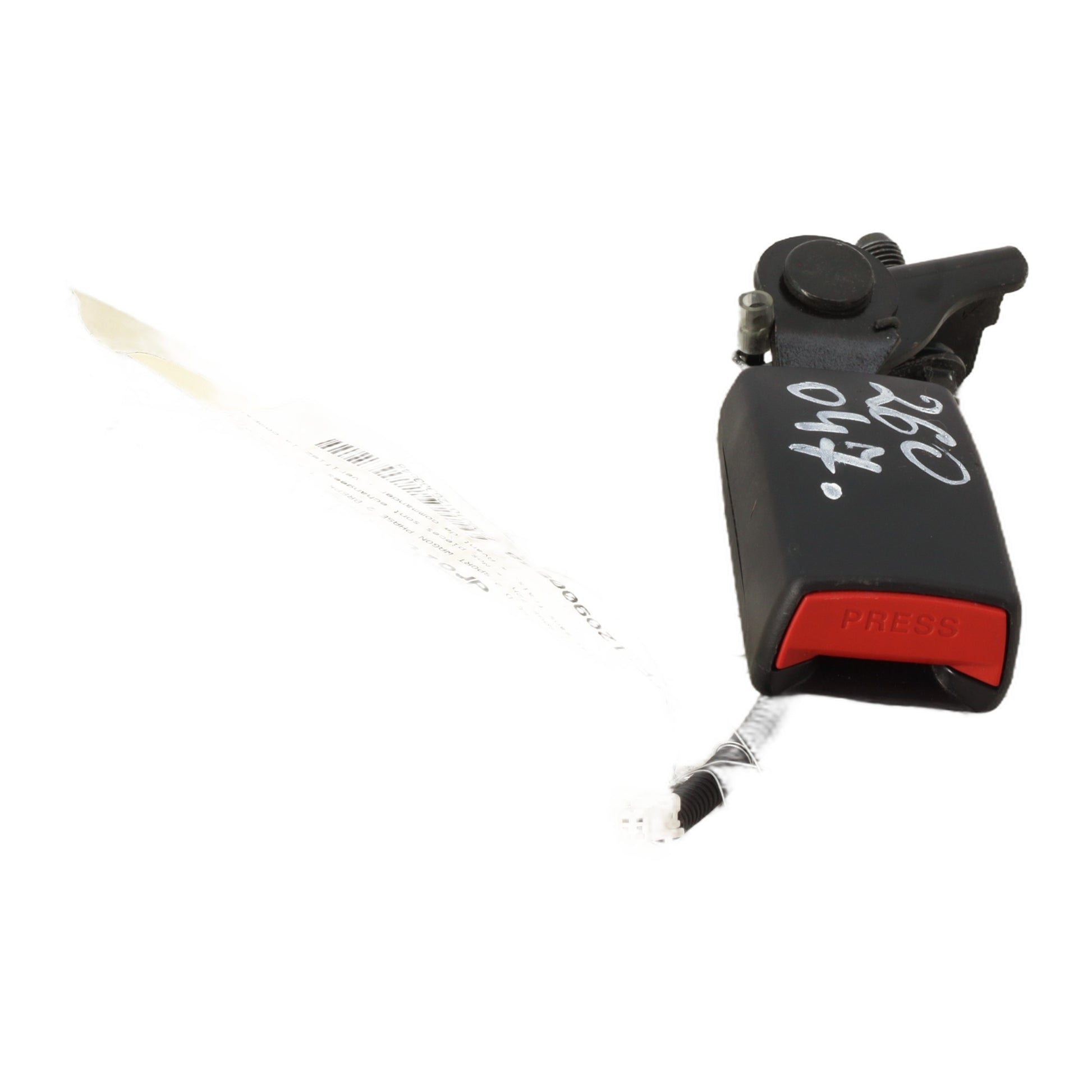 Attache ceinture arriere droit