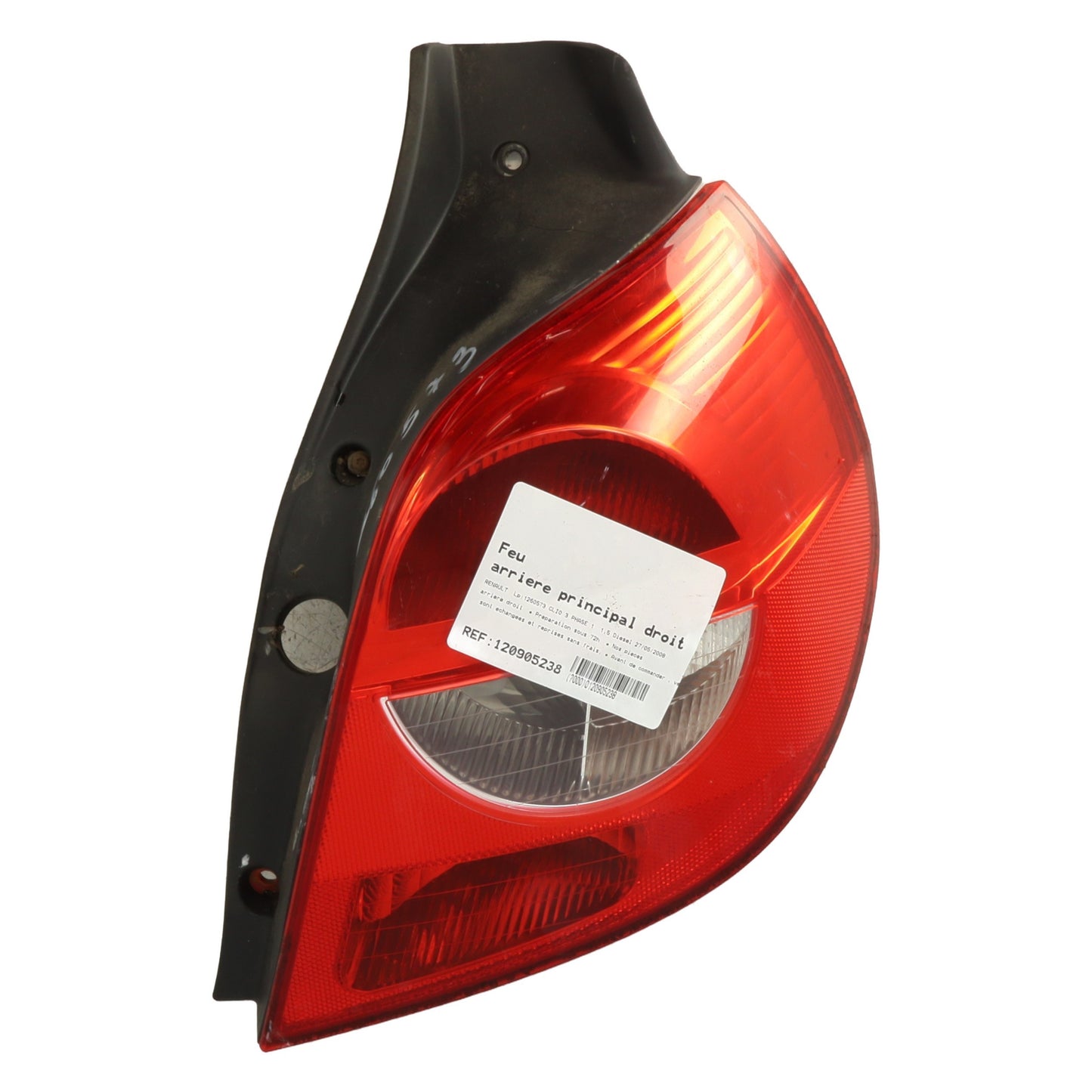 Feu arriere principal droit (feux) - RENAULT CLIO 3 PHASE 1