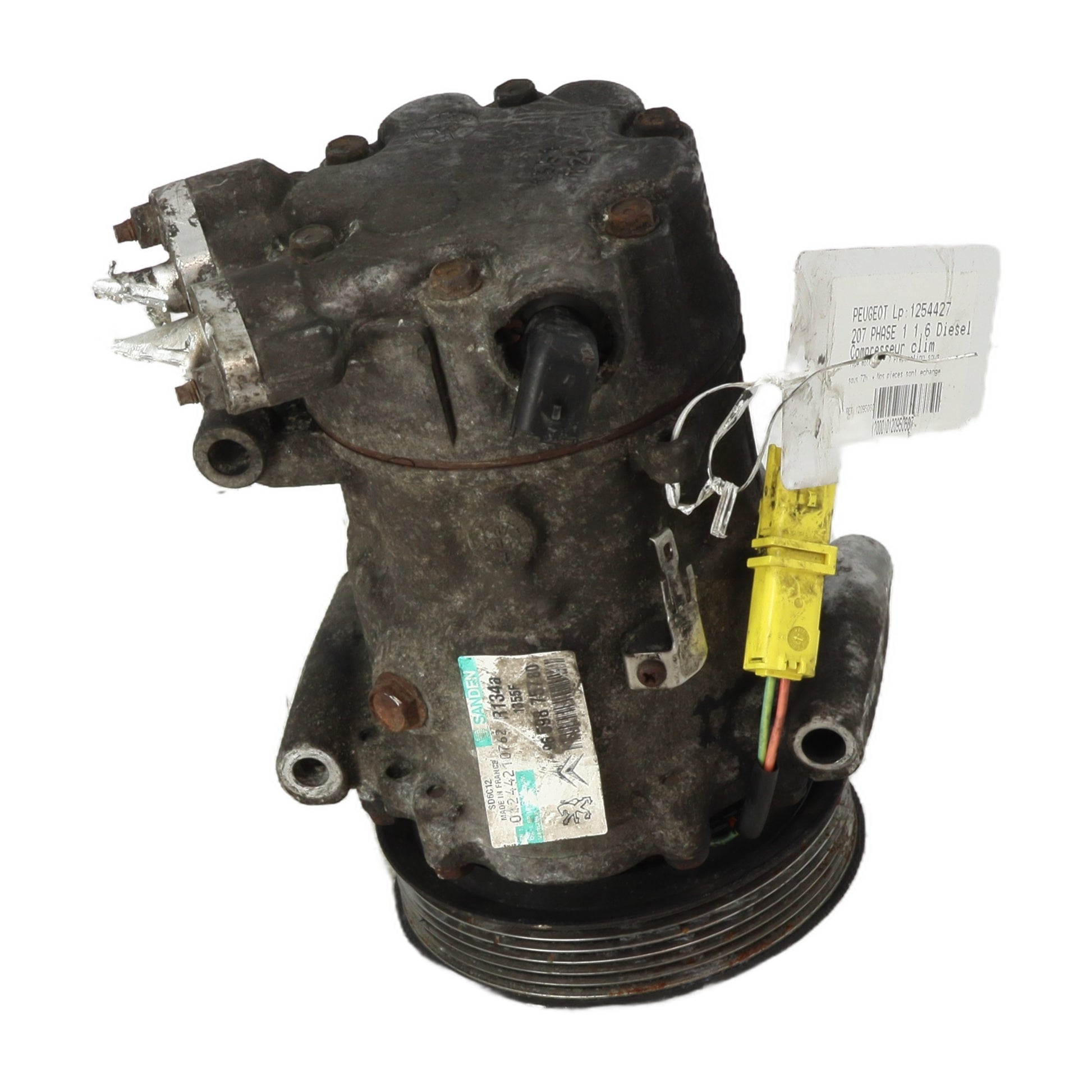 Compresseur clim - PEUGEOT 207 PHASE 1 (2008)