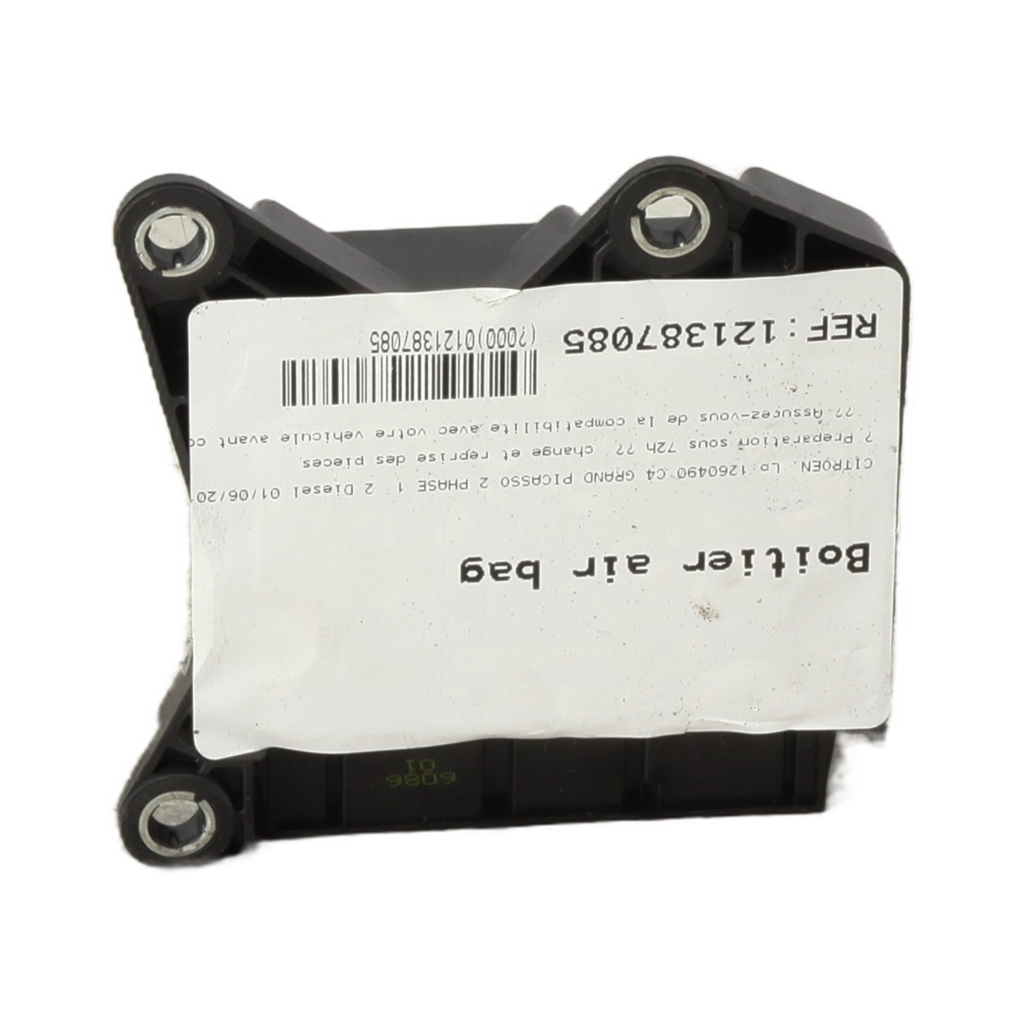 Boitier air bag