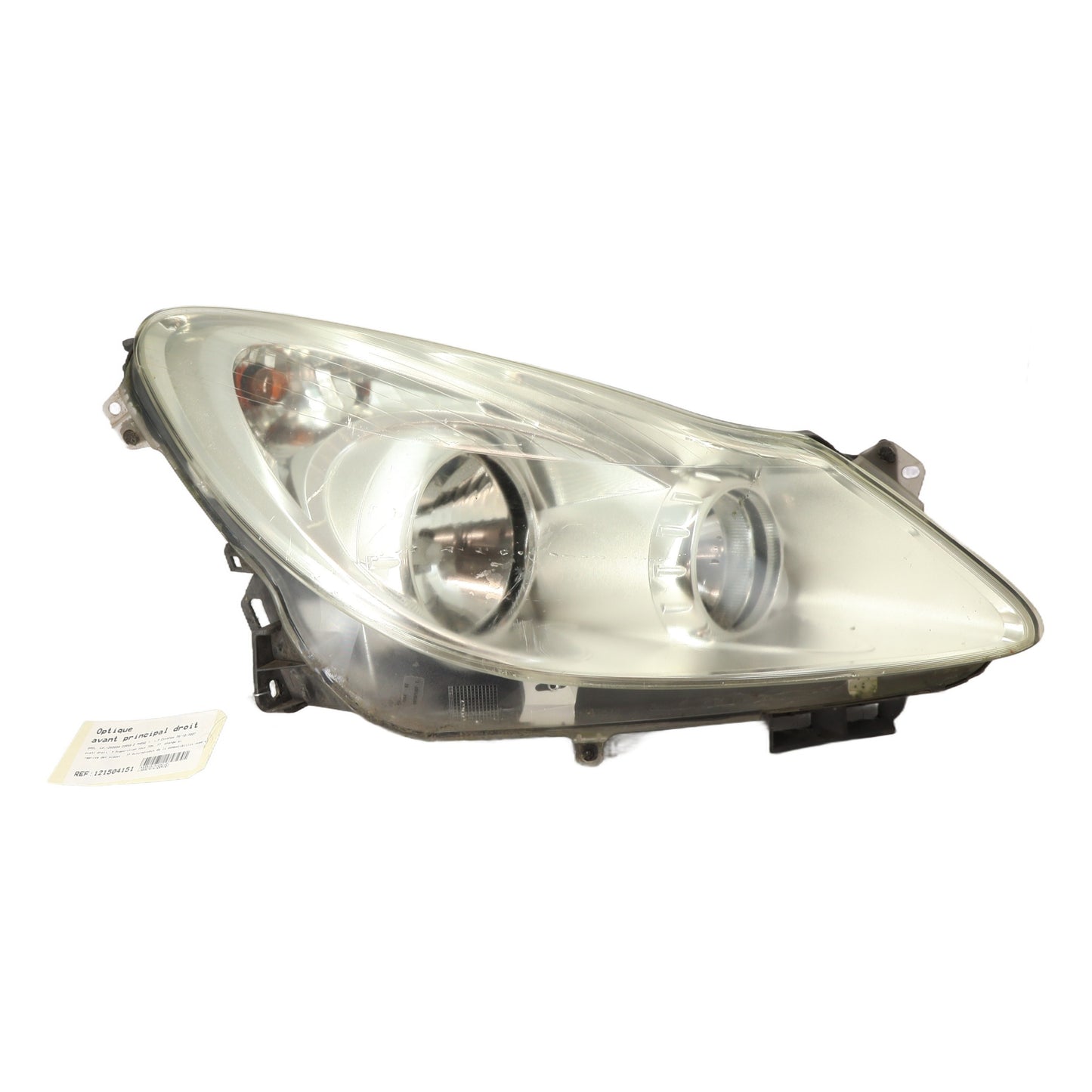 Optique avant principal droit (feux)(phare) - OPEL CORSA D PHASE 1