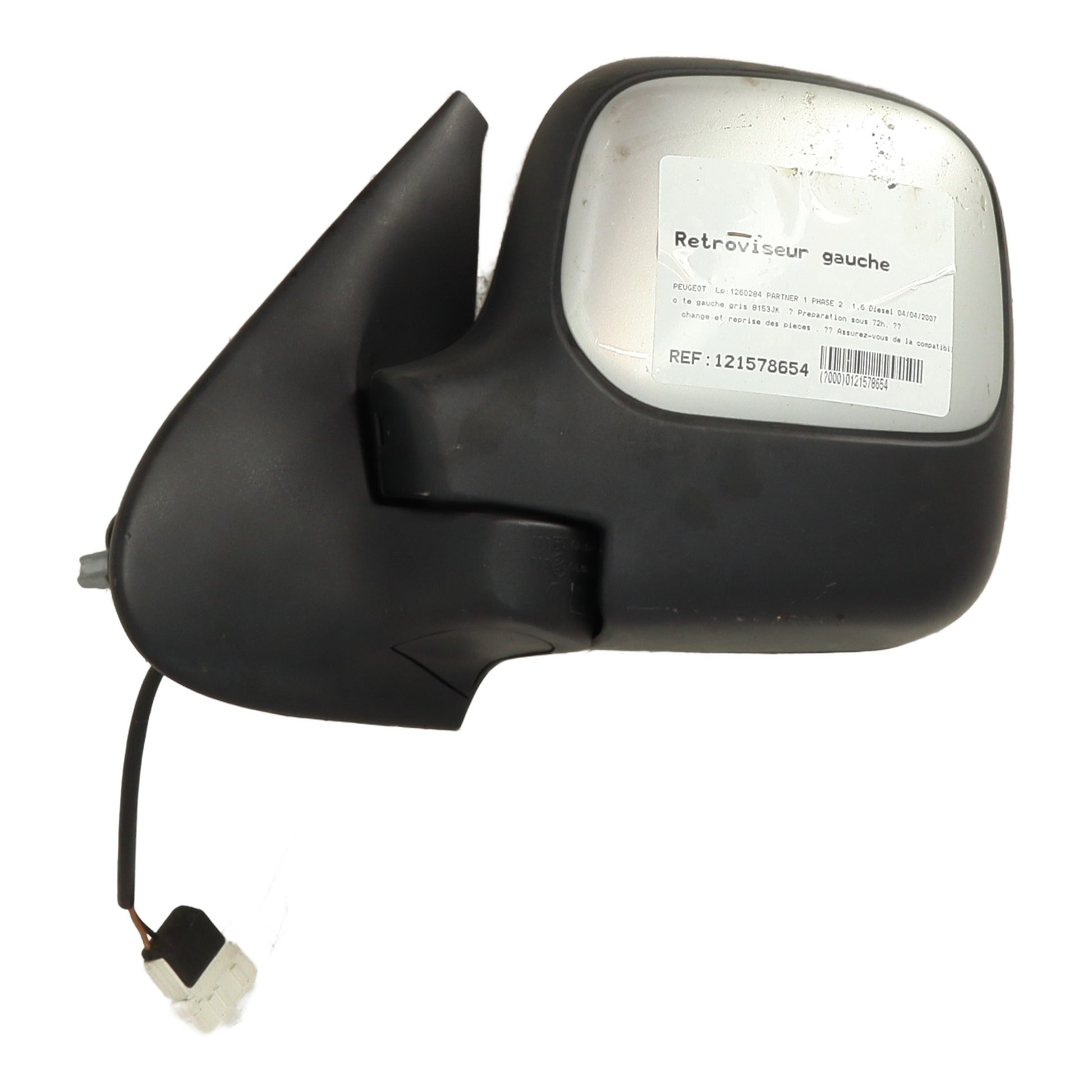 Retroviseur gauche - PEUGEOT PARTNER 1 PHASE 2 (2007)