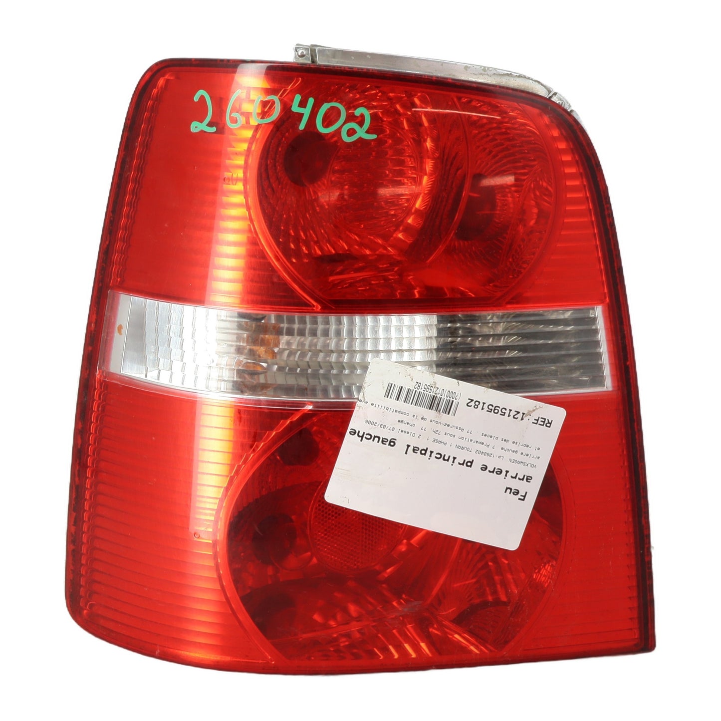 Feu arriere principal gauche (feux) - VOLKSWAGEN TOURAN 1 PHASE 1