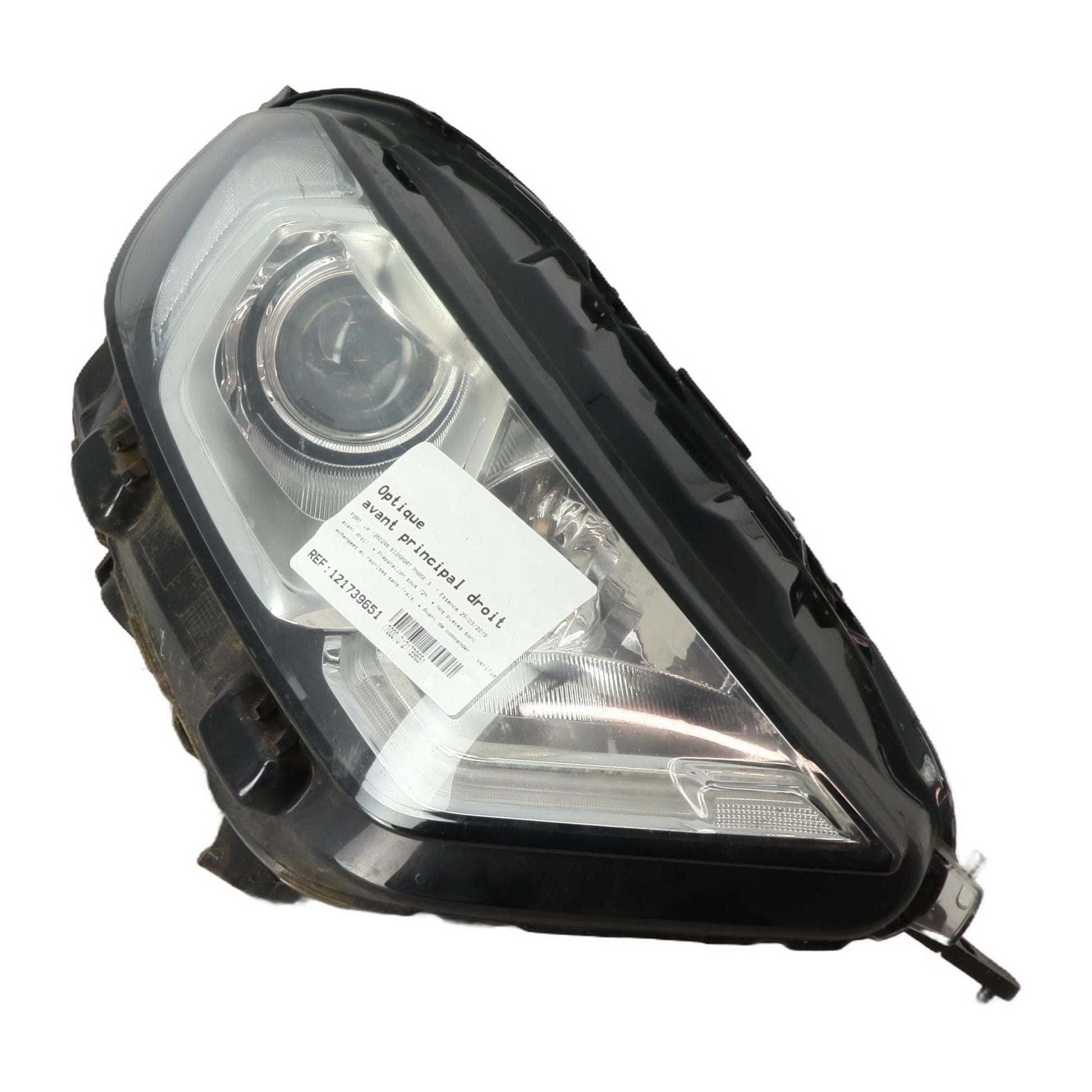 Optique avant principal droit (feux)(phare)
