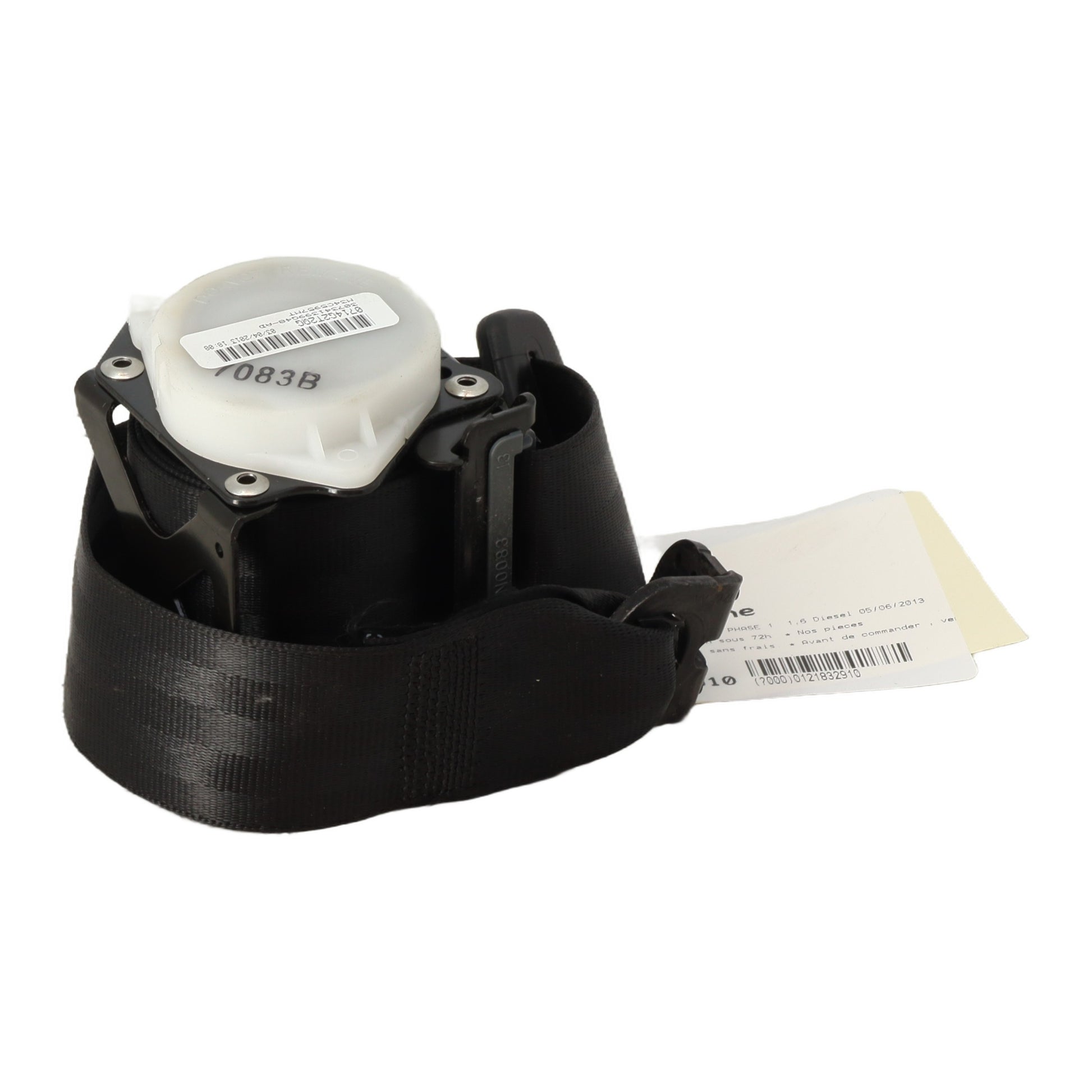 Ceinture arriere gauche