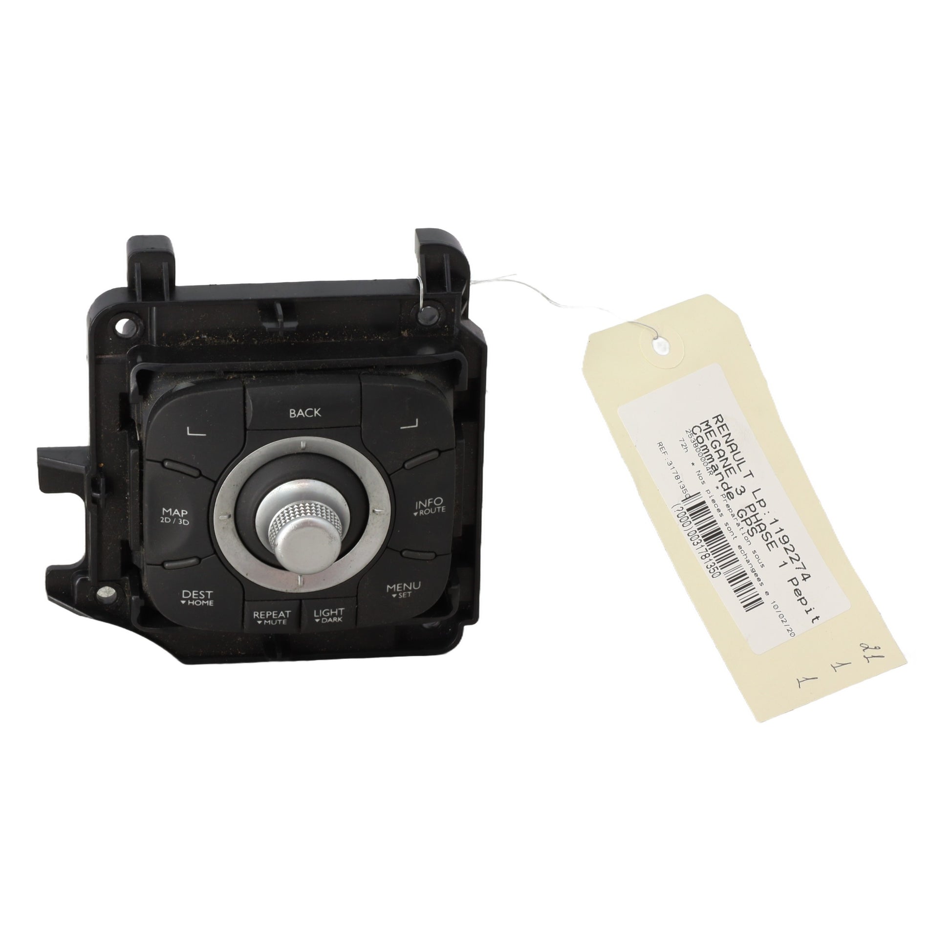 Commande GPS