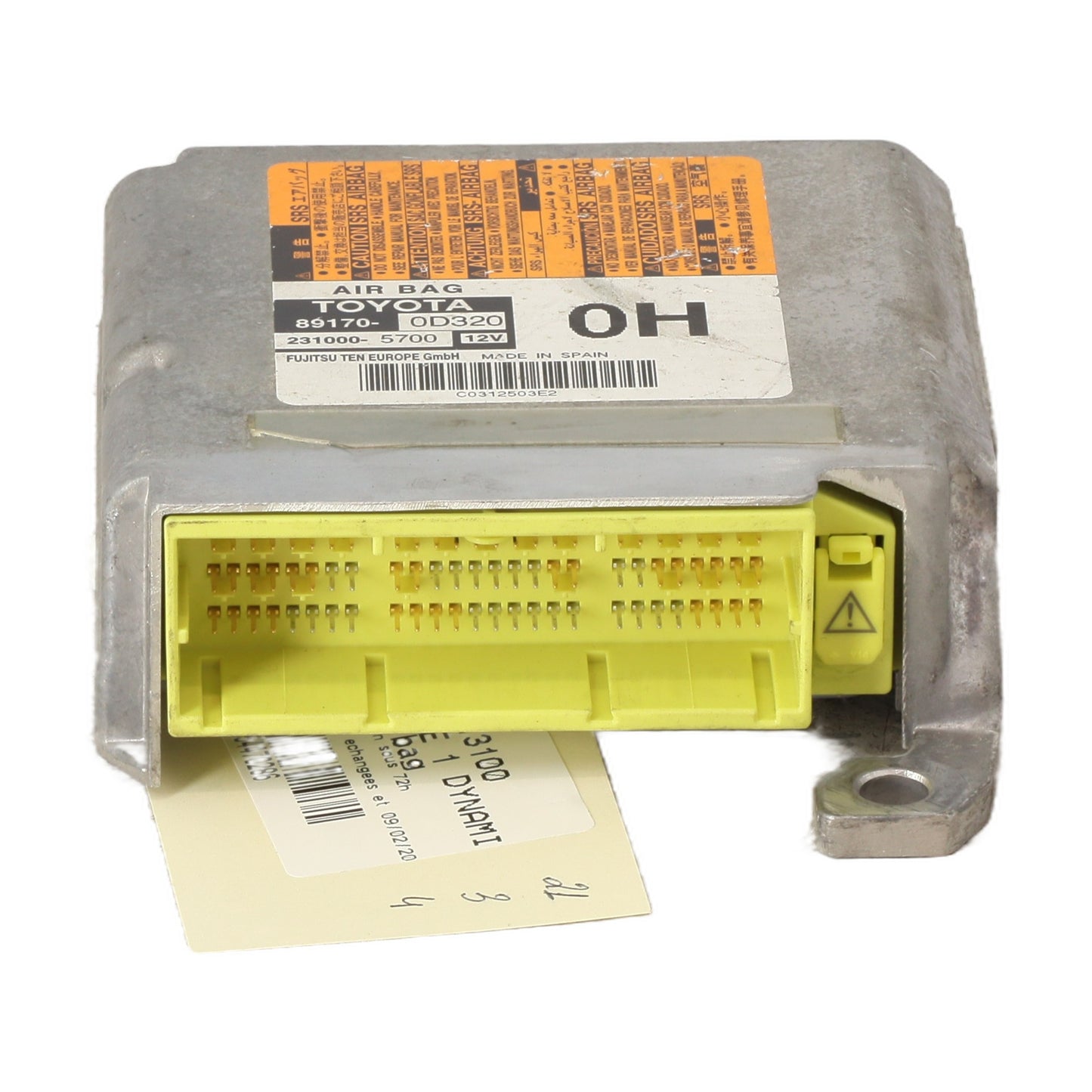 Boitier air bag