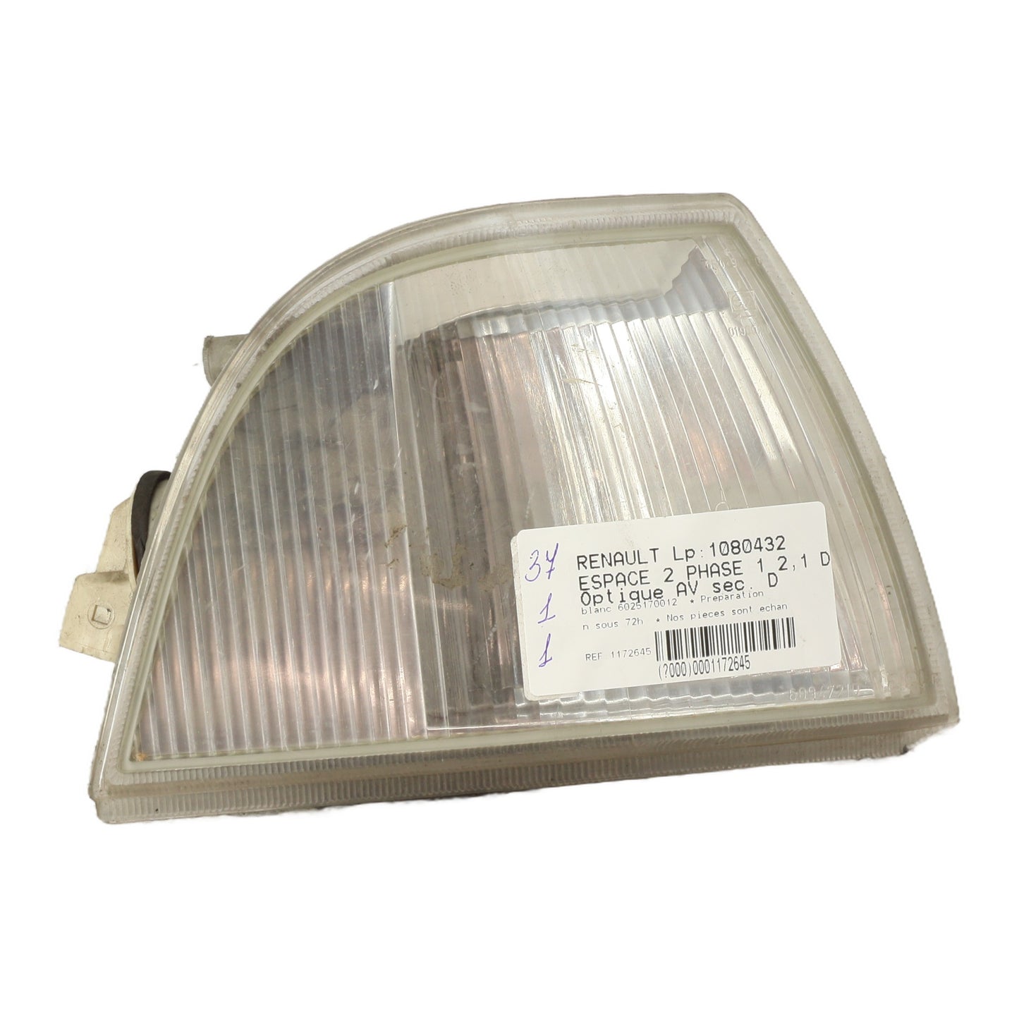Optique avant secondaire droit (feux)(clignotant) - RENAULT ESPACE 2 PHASE 1