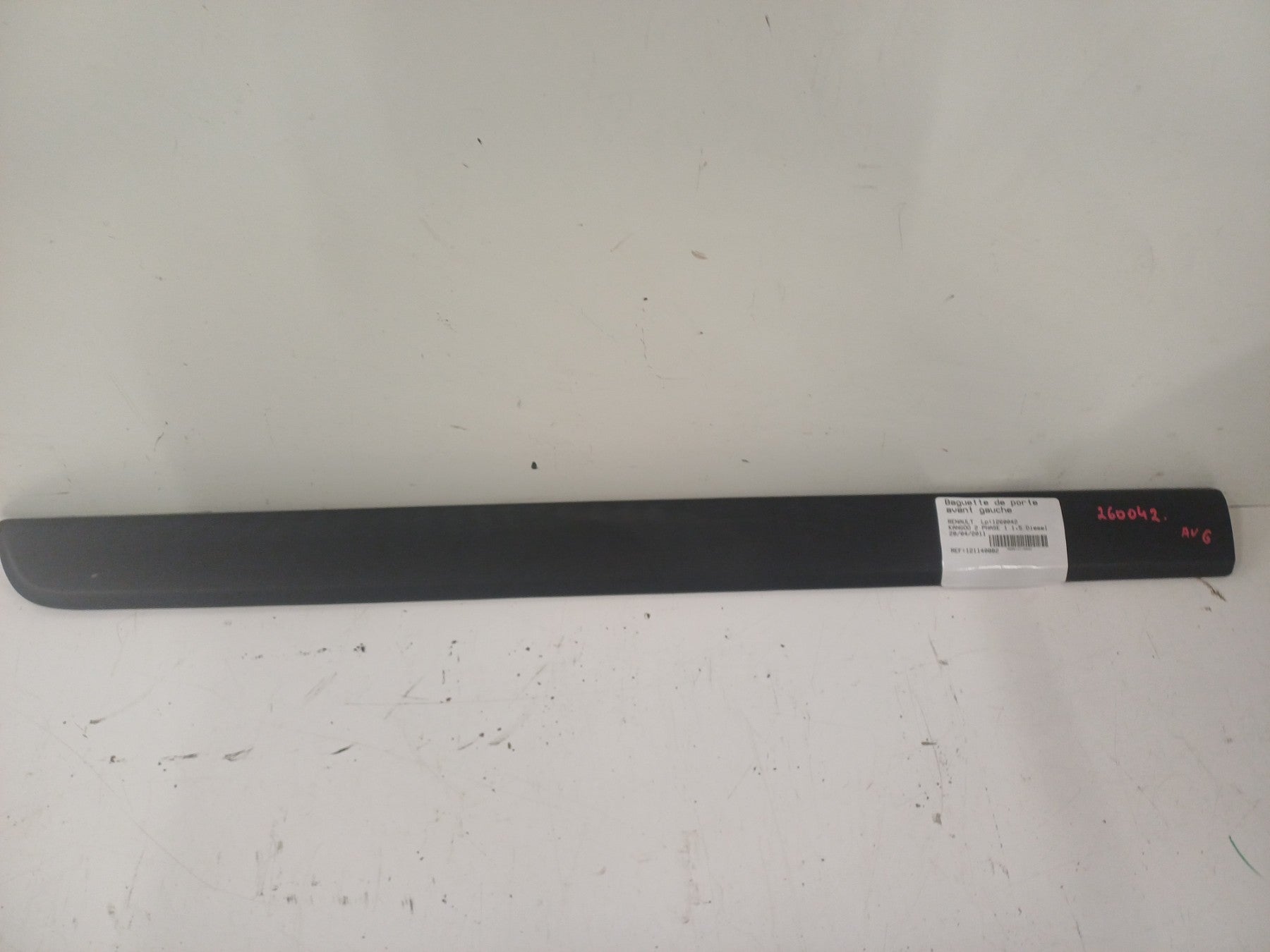 Baguette de porte avant gauche