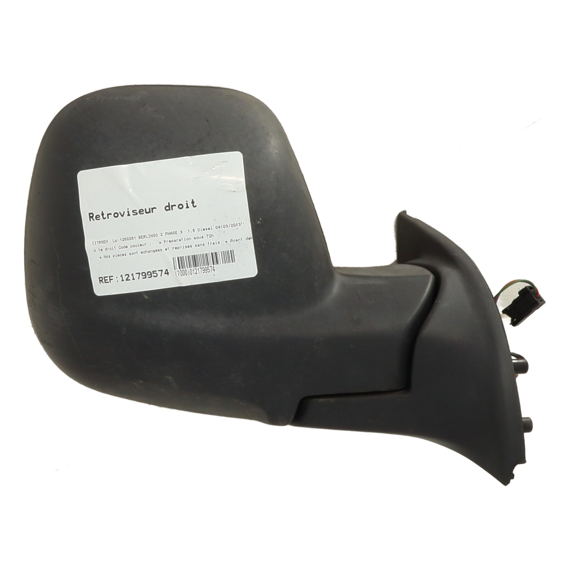Retroviseur droit - CITROEN BERLINGO 2 PHASE 3 (2013)