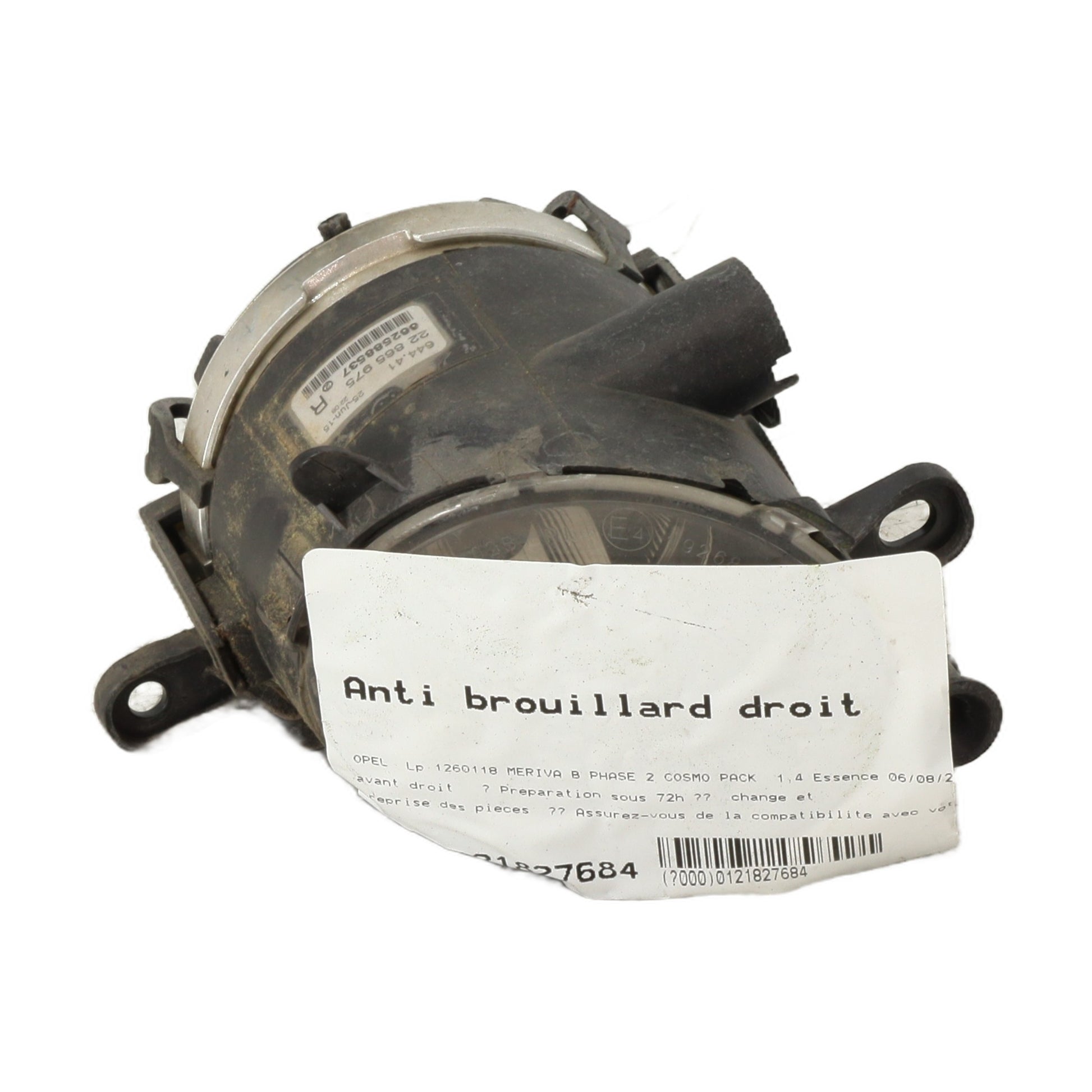 Anti brouillard droit (feux)