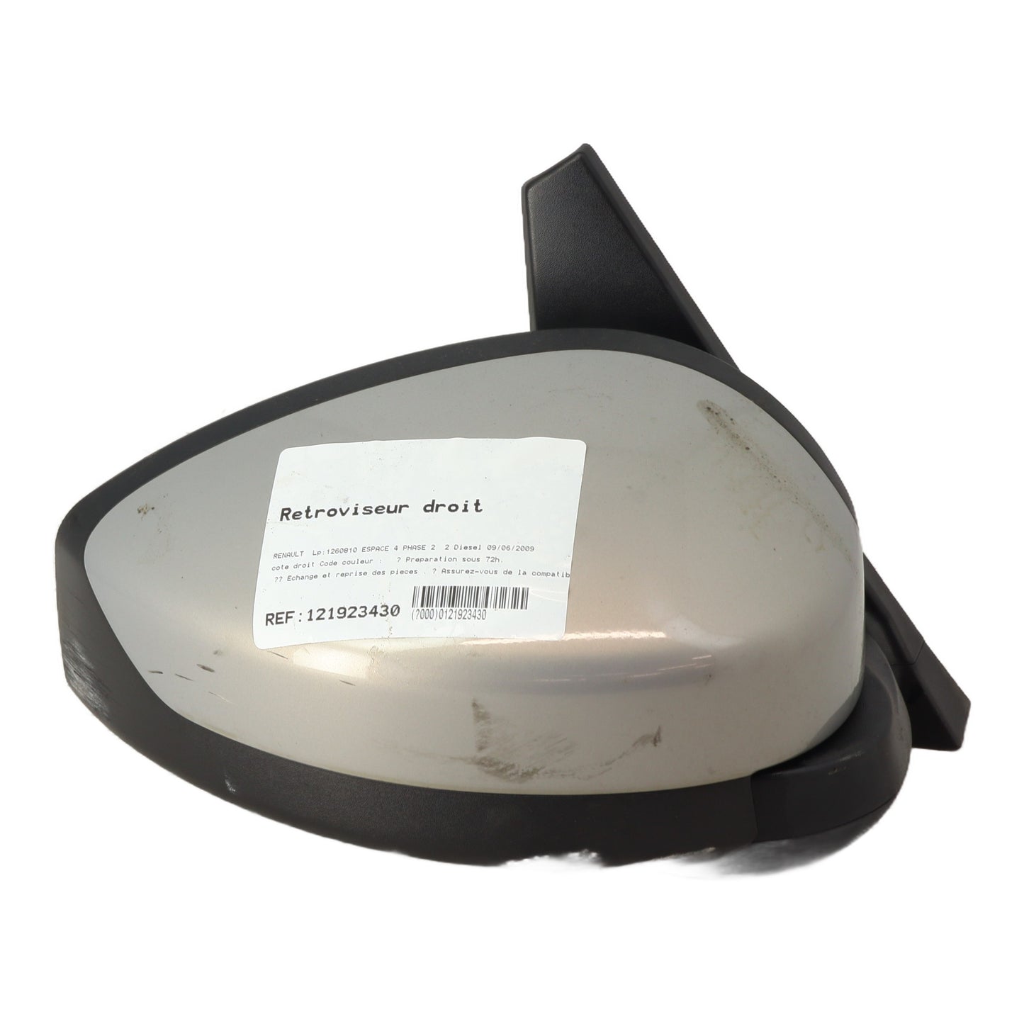 Retroviseur droit - RENAULT ESPACE 4 PHASE 2 (2009)