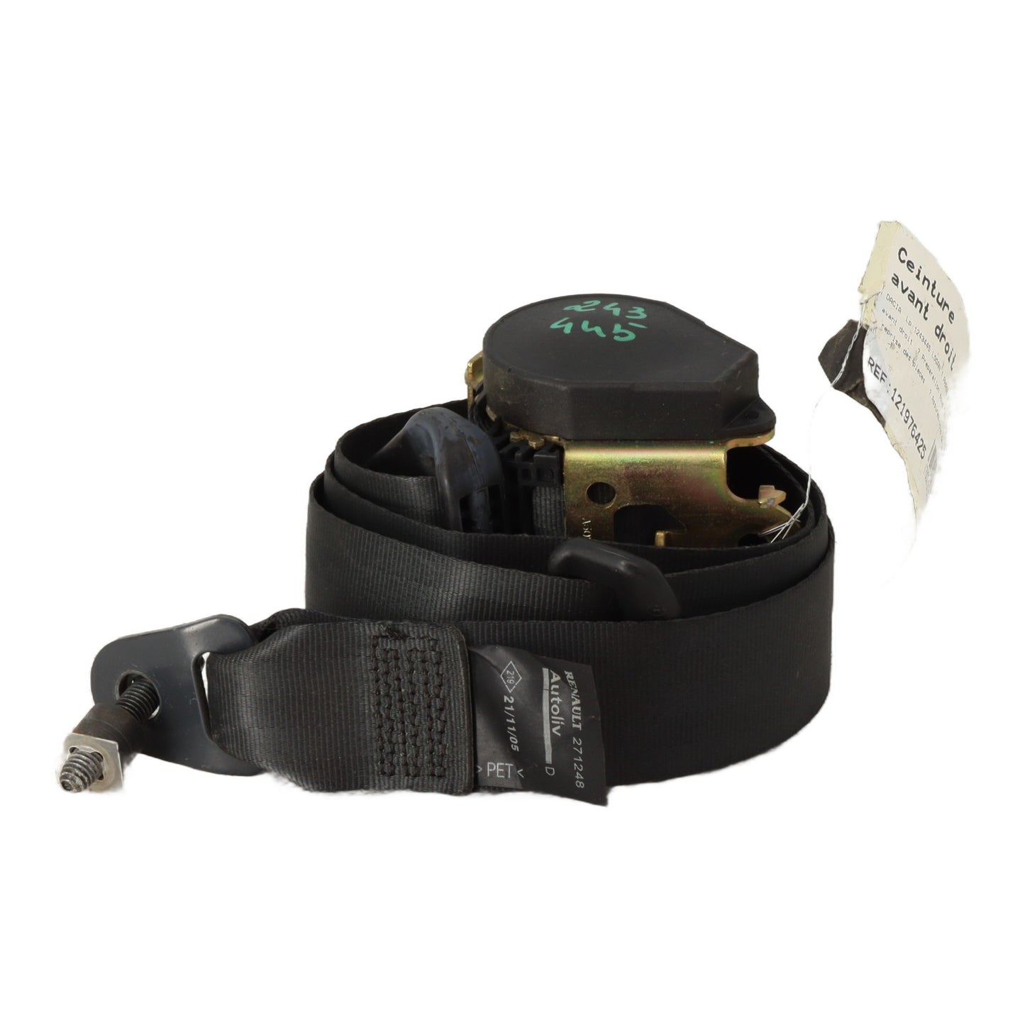 Ceinture avant droit