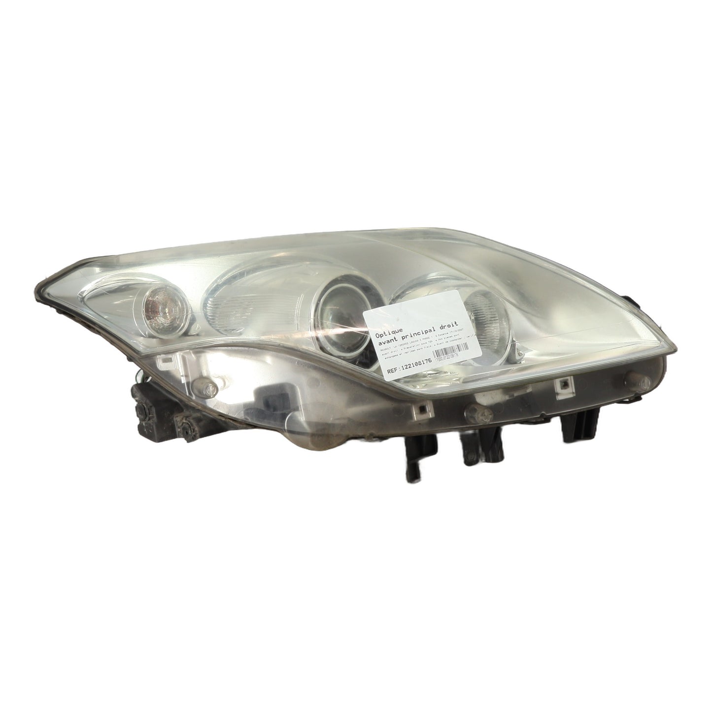 Optique avant principal droit (feux)(phare) - RENAULT LAGUNA 3 PHASE 1