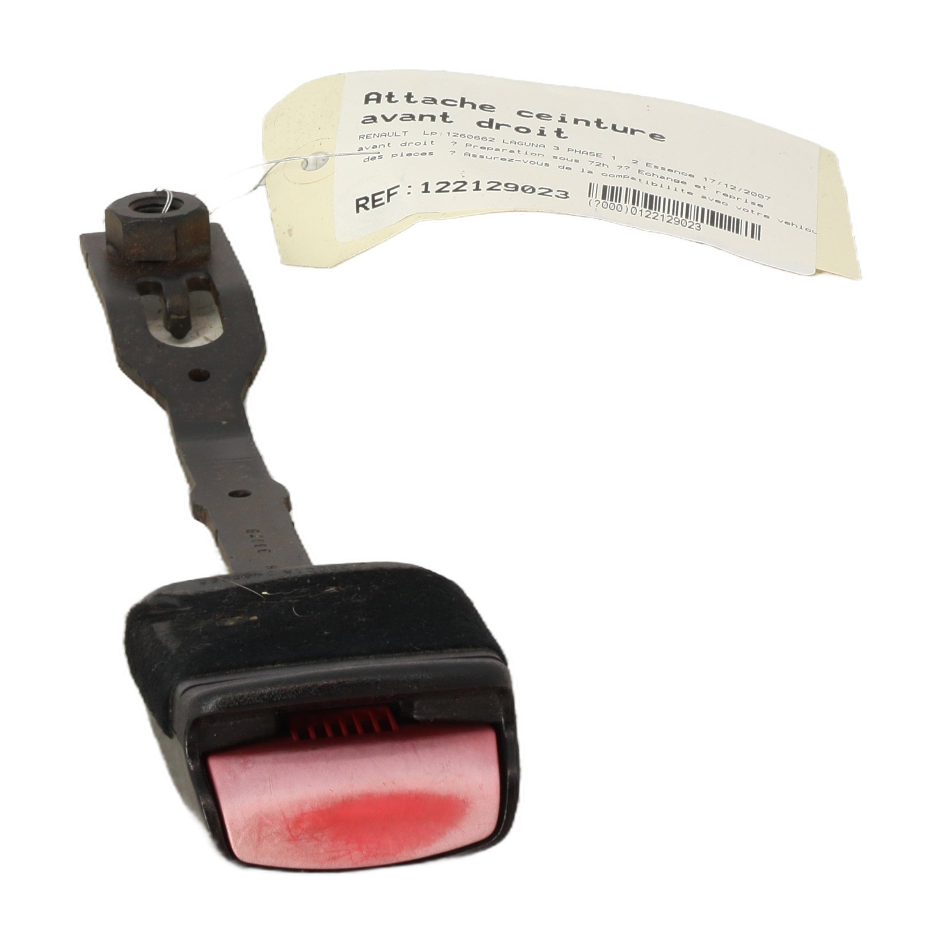 Attache ceinture avant droit