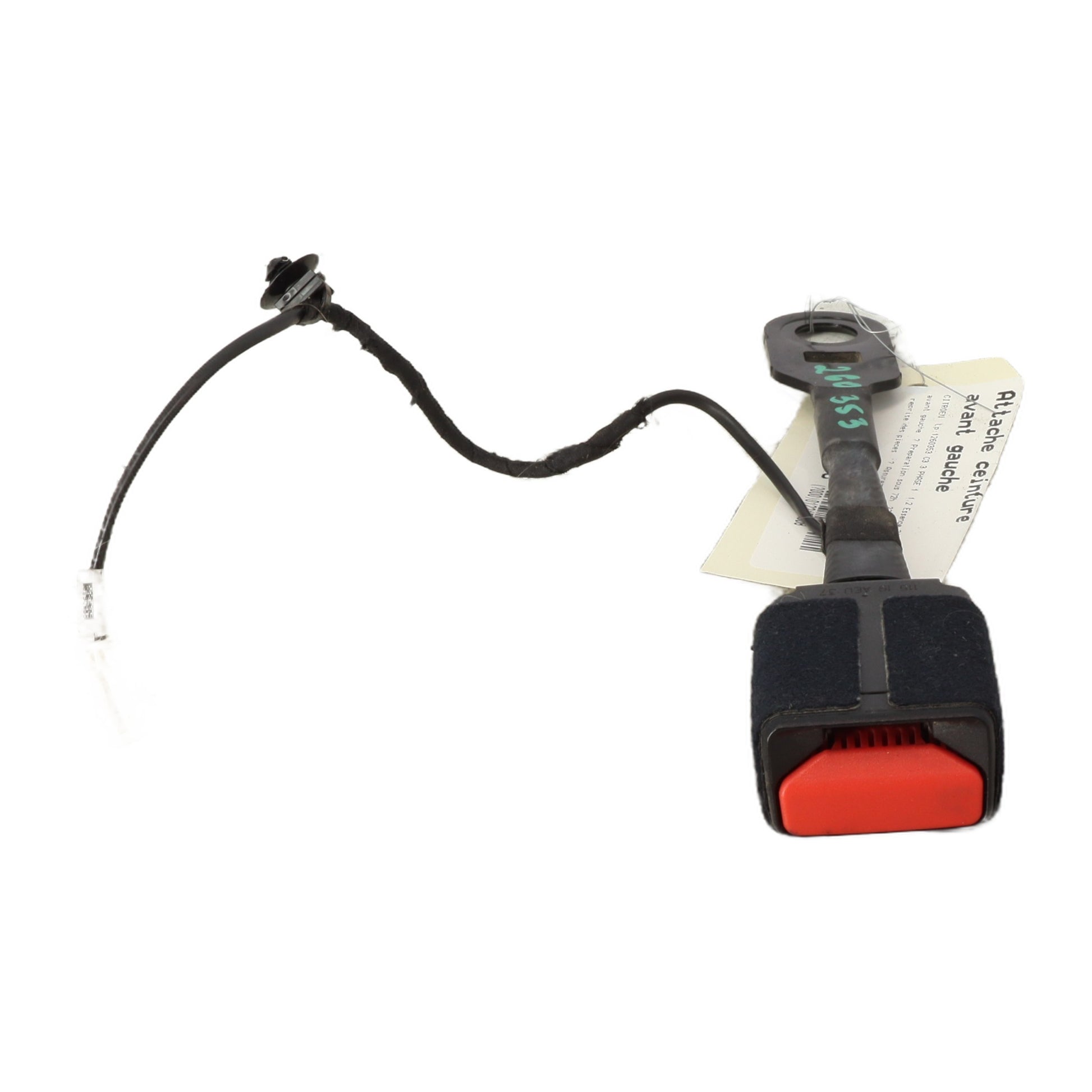 Attache ceinture avant gauche