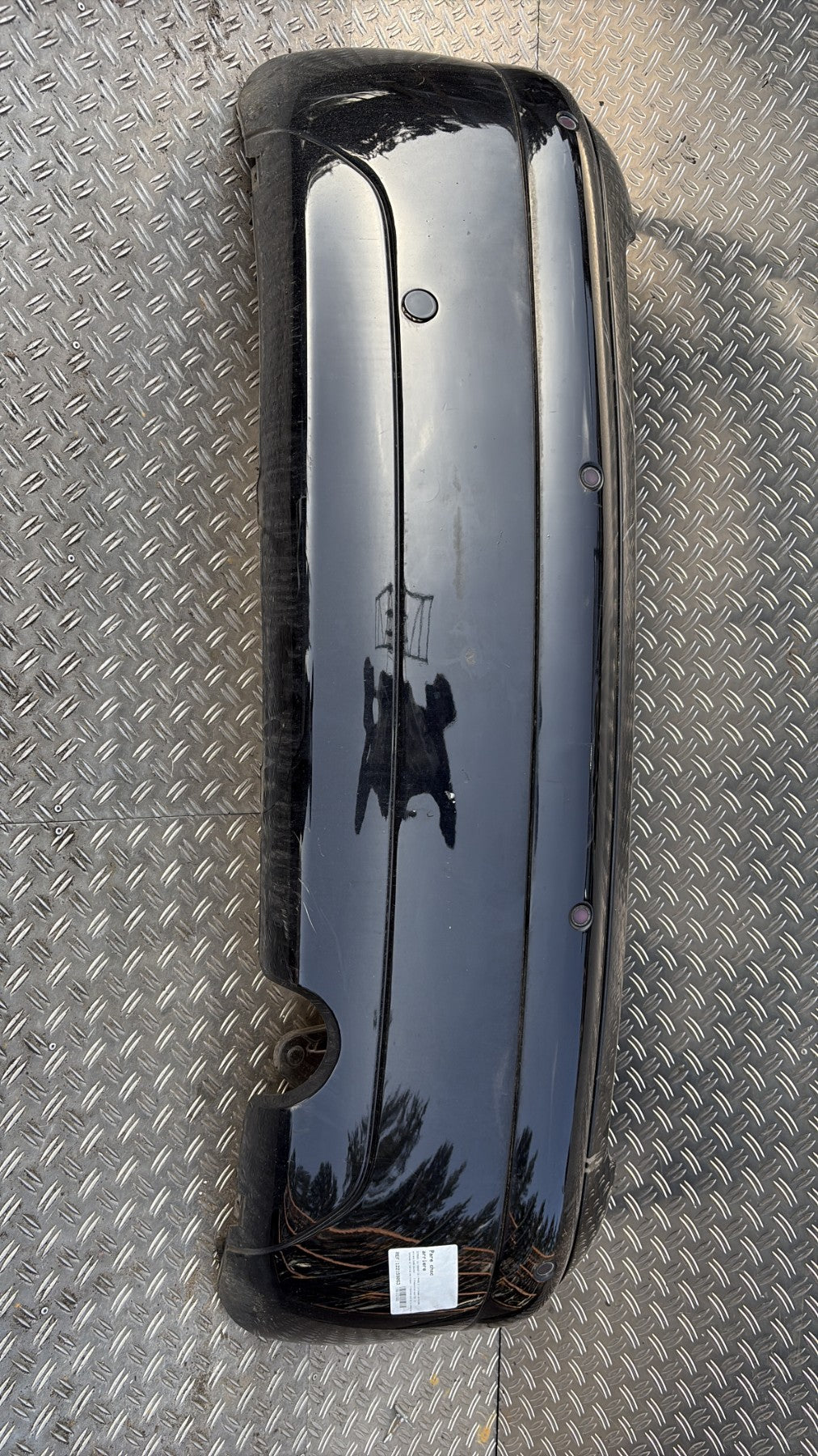 Pare choc arriere - CITROEN C3 1 PHASE 2 2006.0