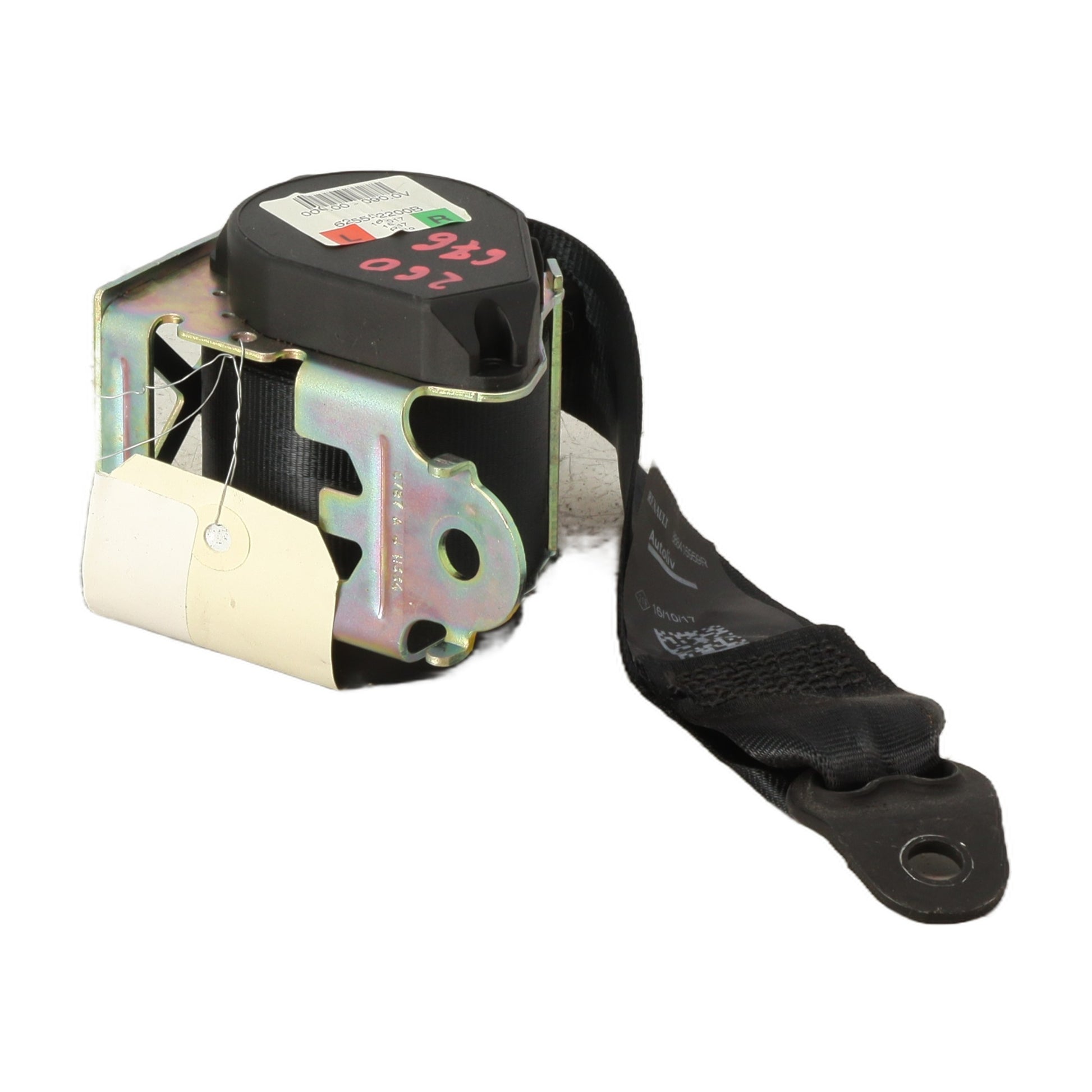Ceinture arriere gauche