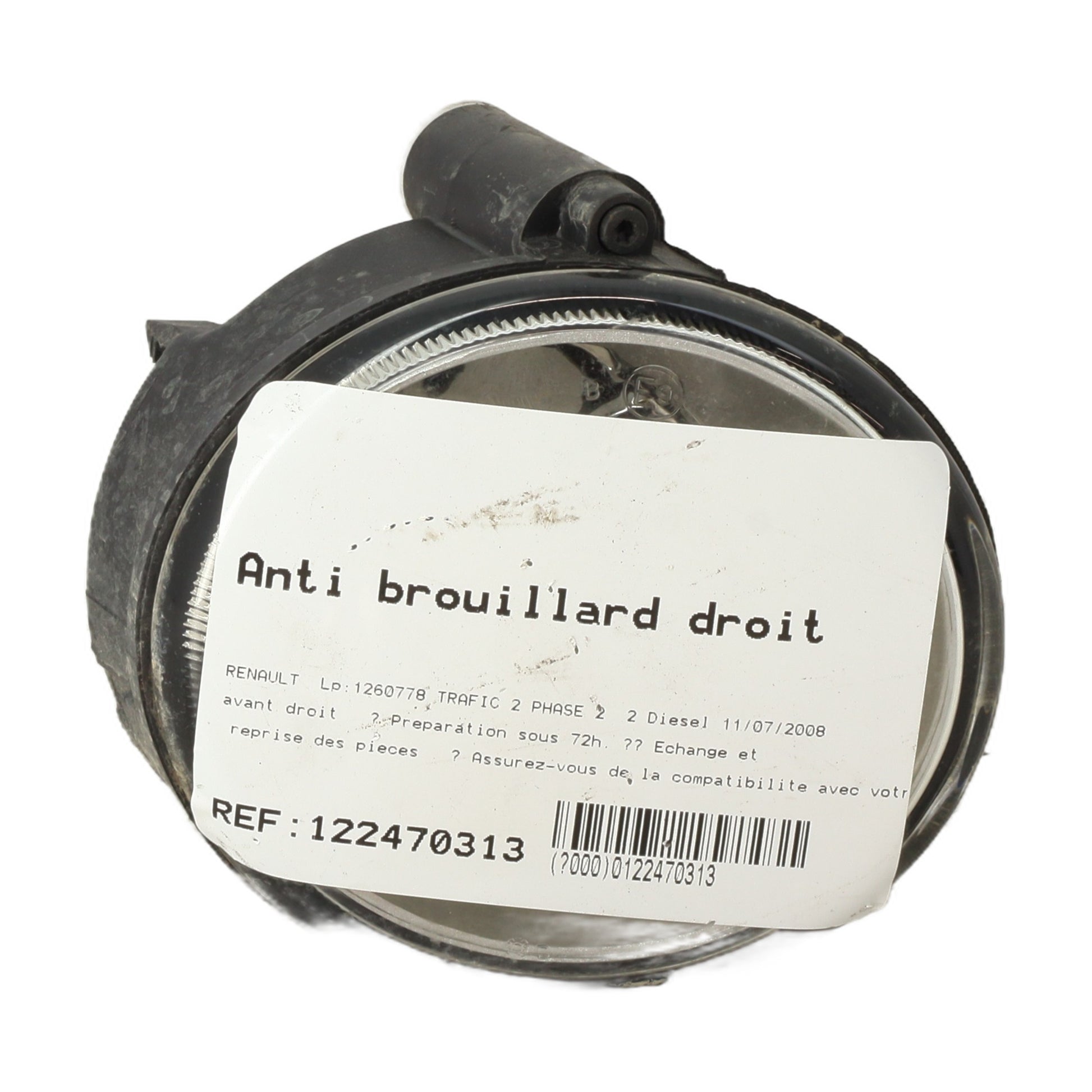 Anti brouillard droit (feux)